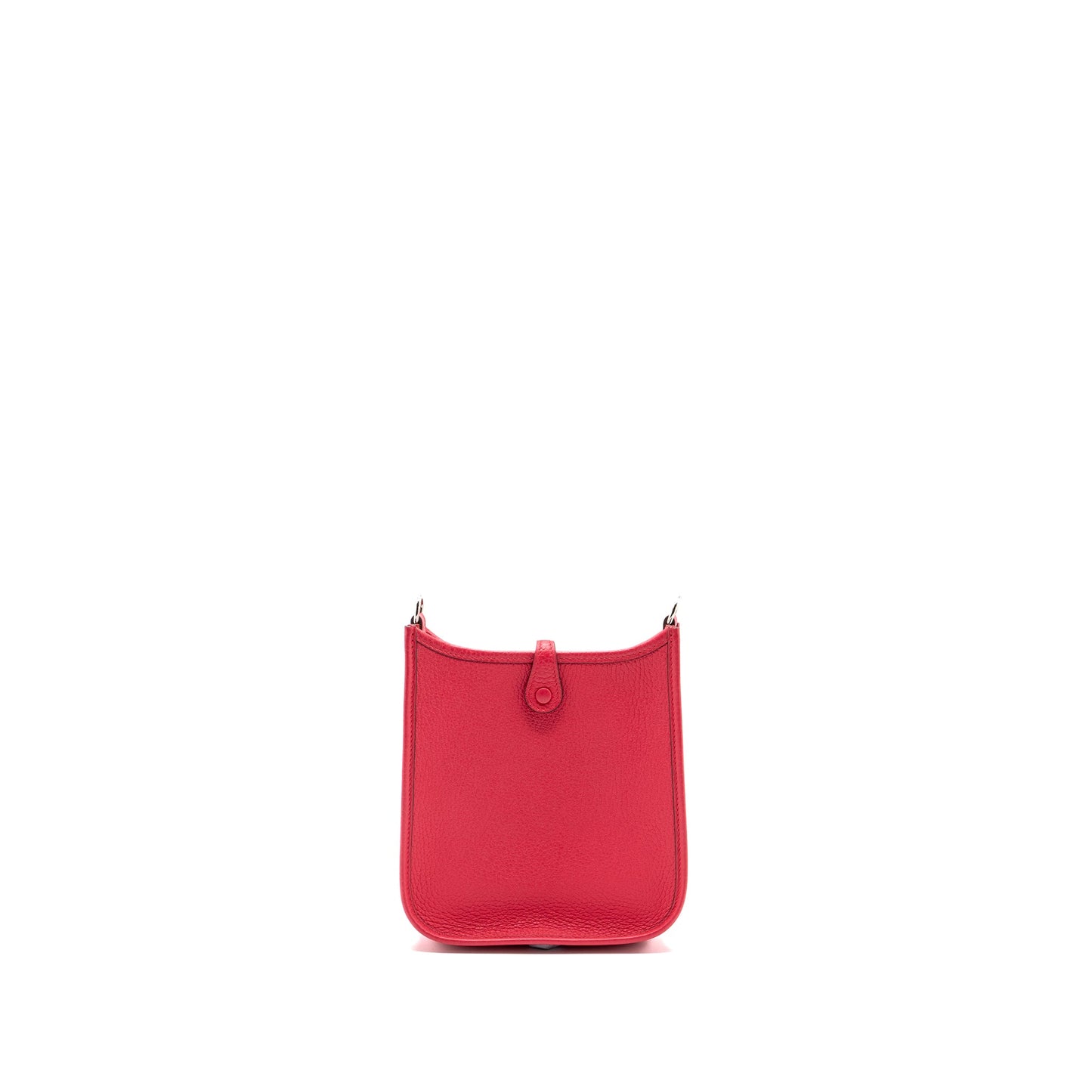 Hermes Mini Evelyne Clemence Rose Extreme SHW Stamp D