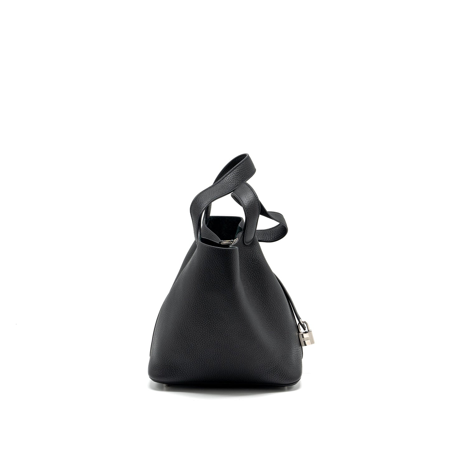 Hermes picotin 22 lock bag clemence Black SHW Stamp Z