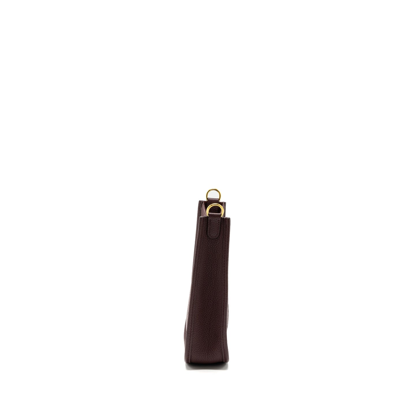 HERMES MINI EVELYN CLEMENCE ROUGE SELLIERE GHW STAMP Z