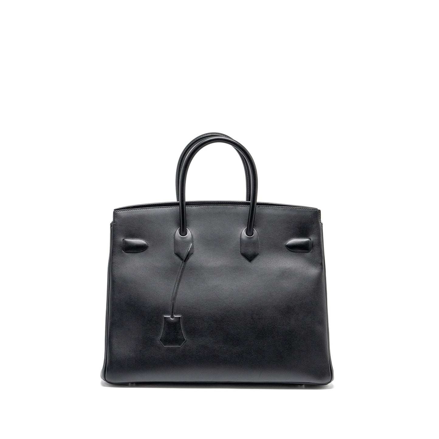Hermes shadow birkin 35 swift black SHW stamp Y