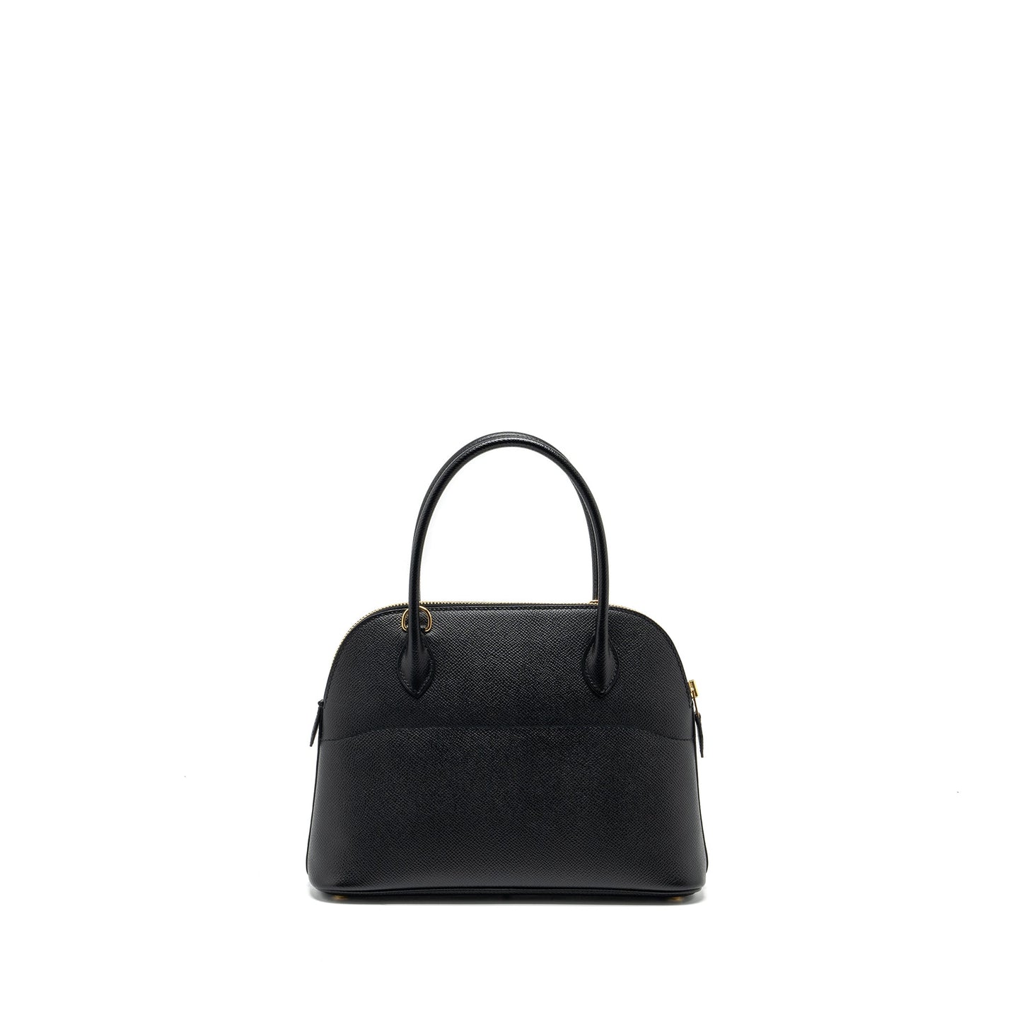 HERMES Bolide 27 Epsom Black GHW Stamp Y
