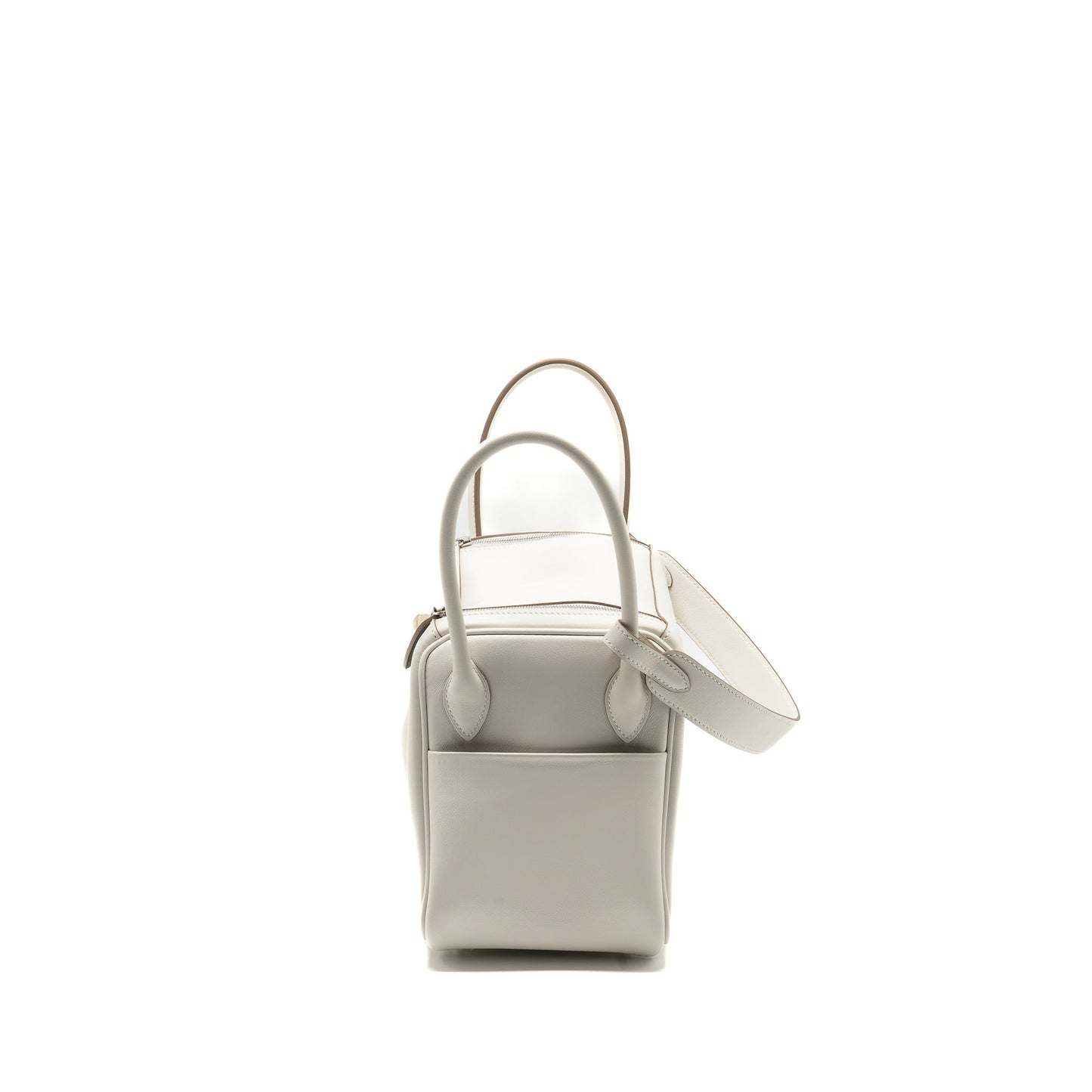 Hermes lindy 26 Swift Gris Pale/gris Meyer SHW Stamp W