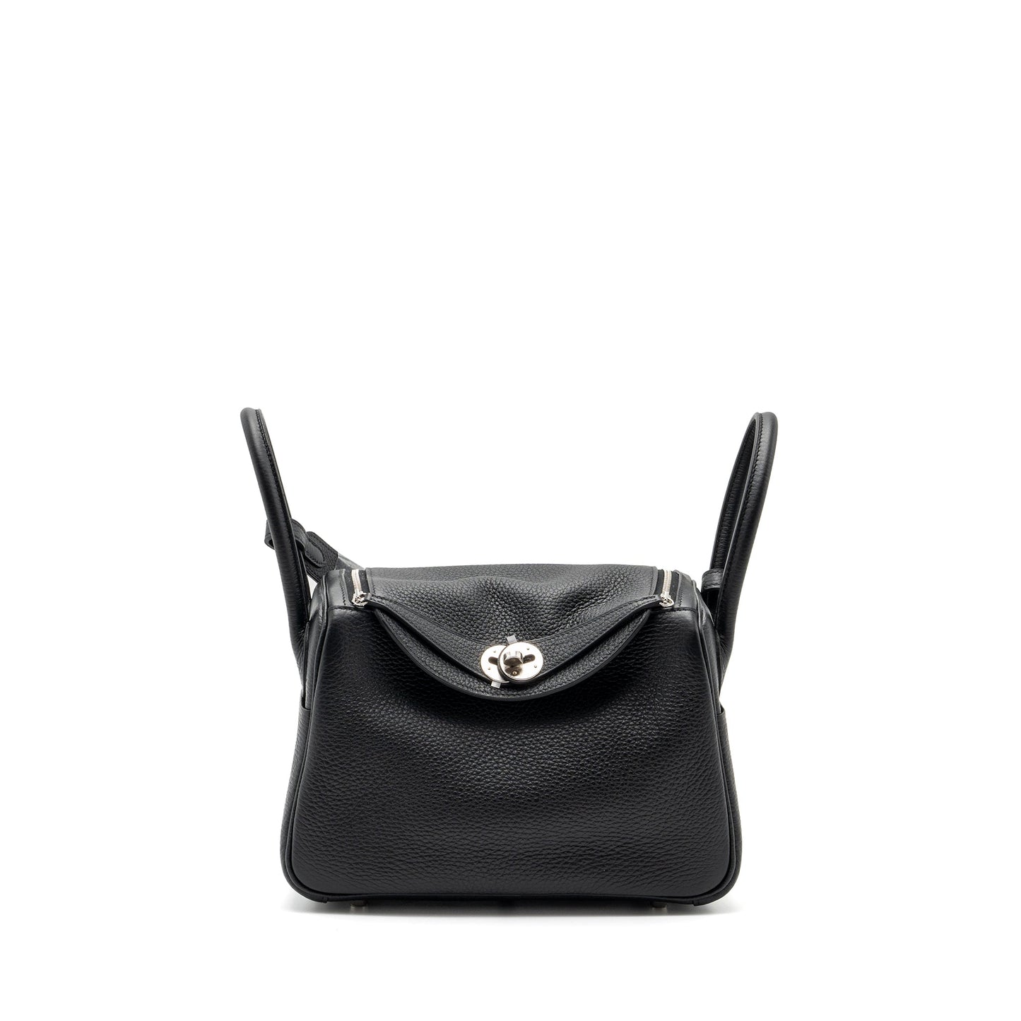 Hermes Lindy 26 Clemence Black SHW Stamp B