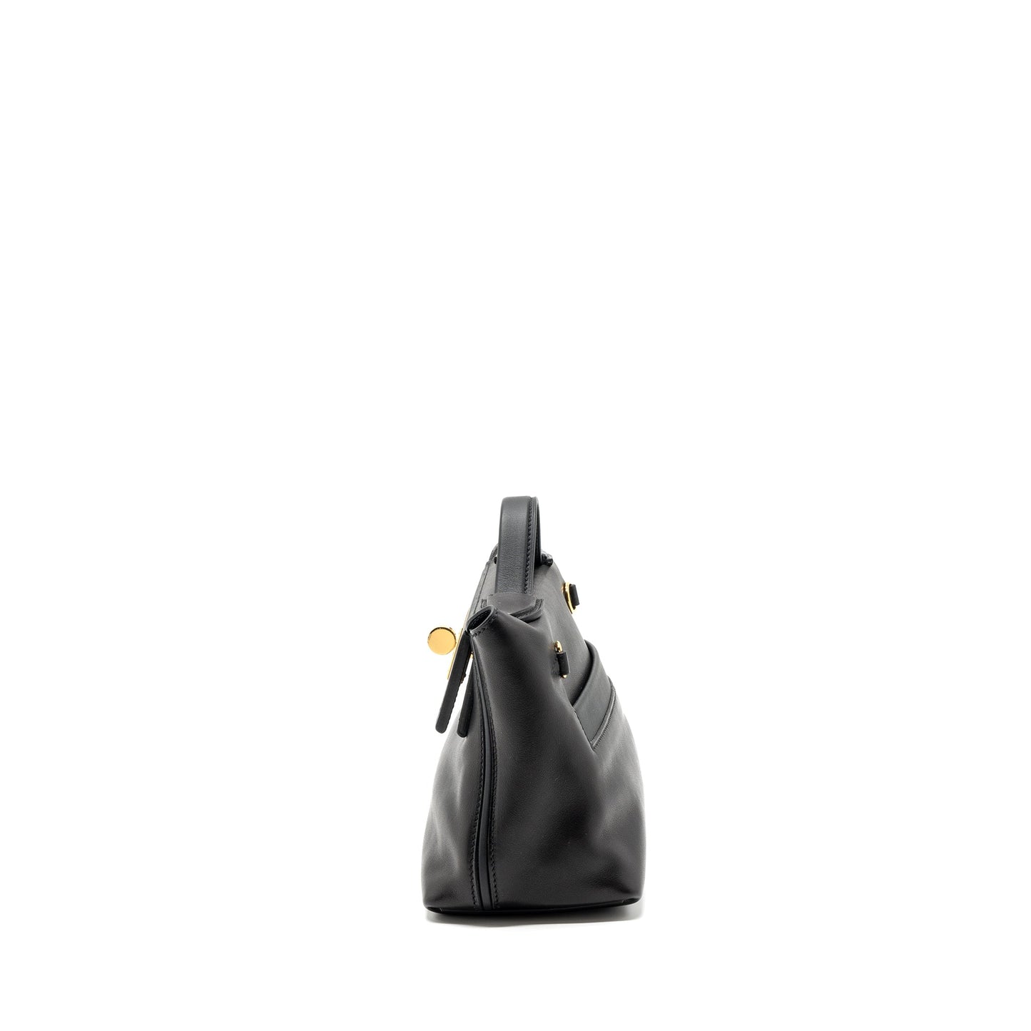 Hermes Mini 24/24 2424-21 bag swift / Volupto black GHW stamp U