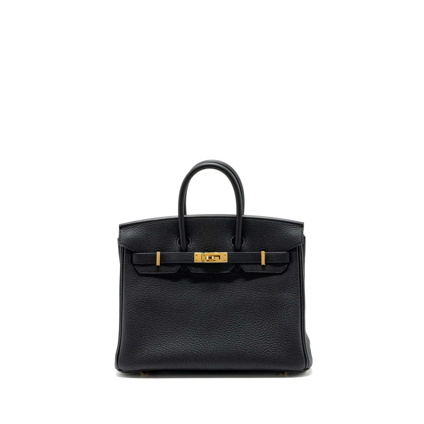 Hermes Birkin 25 Togo Black GHW Stamp Y