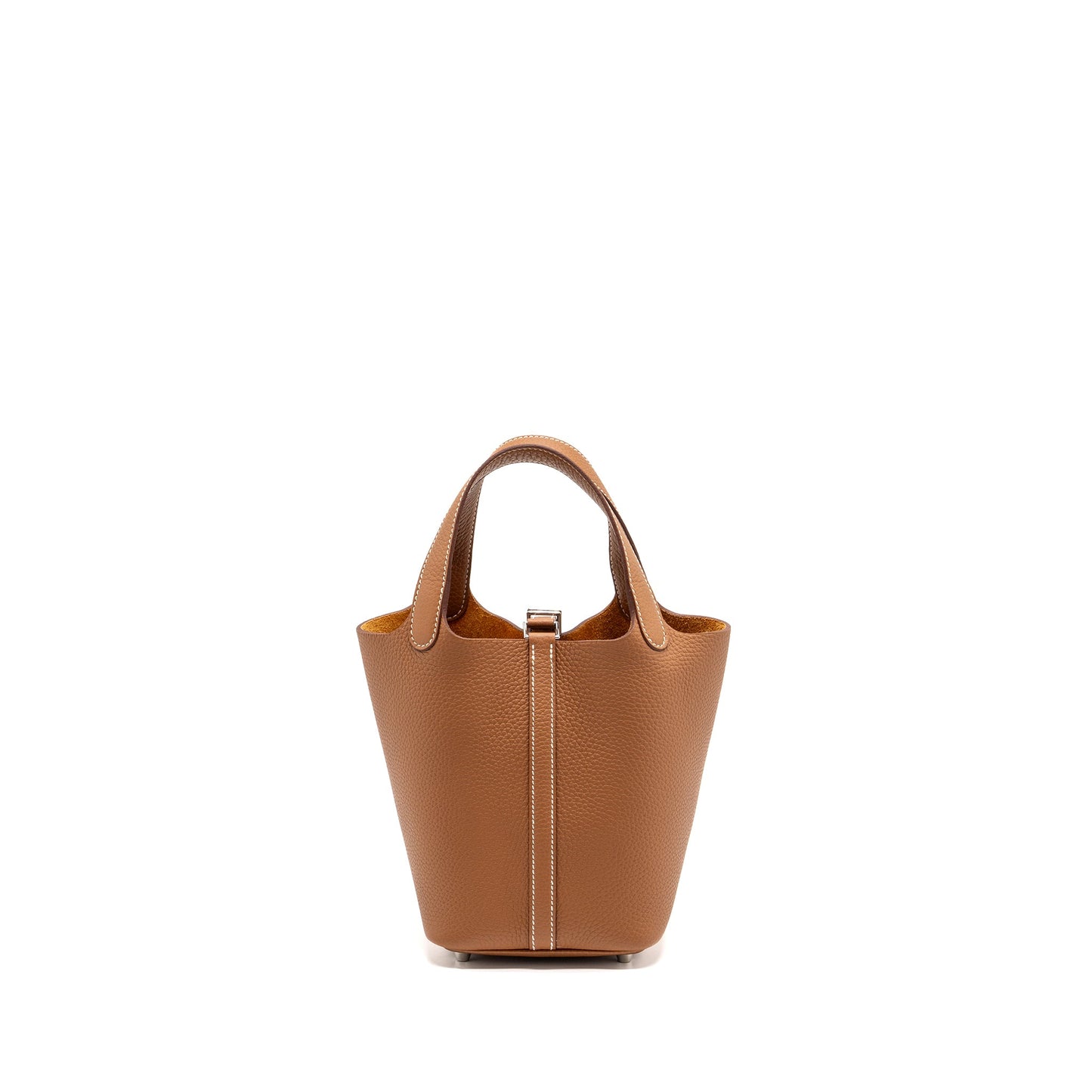 Hermes Picotin 18 Lock Bag Clemence Gold SHW Stamp B