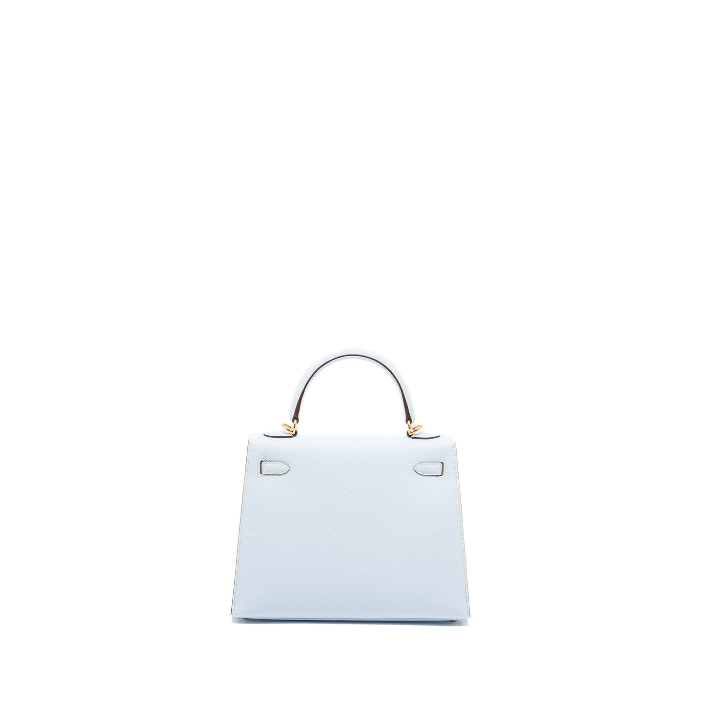 Hermes Kelly 25 Epsom Blue Brume GHW Stamp Y