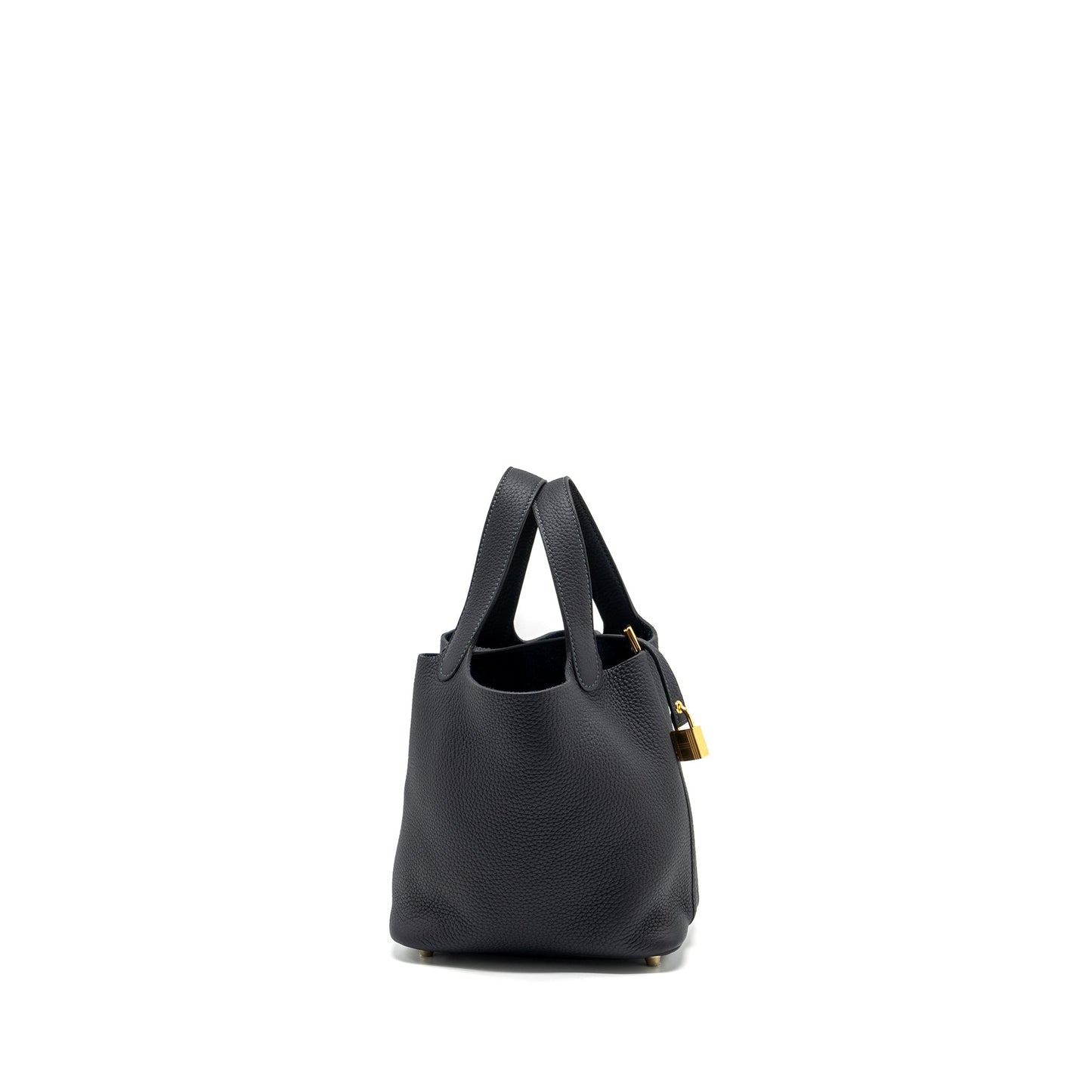 Hermes Picotin 18 Lock Bag Clemence Caban GHW Stamp B