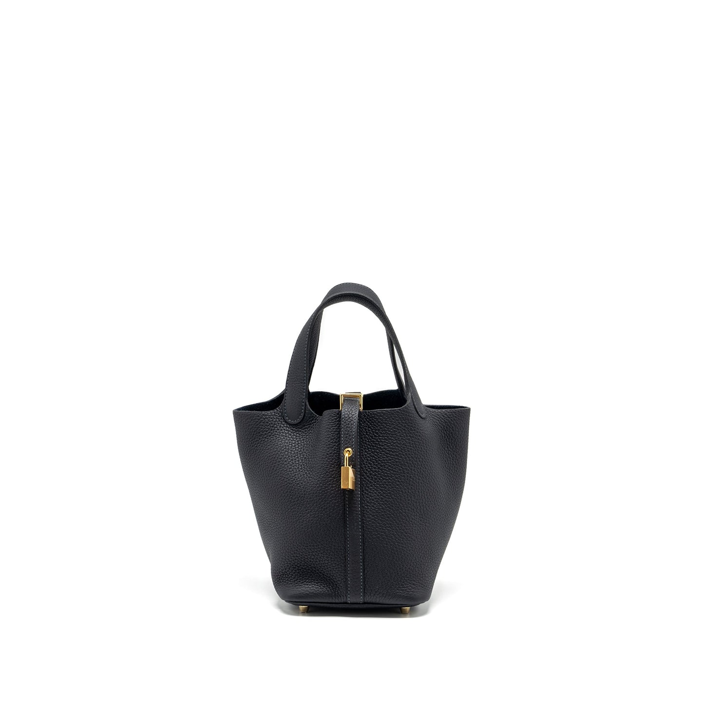Hermes Picotin 18 Lock Bag Clemence Caban GHW Stamp B