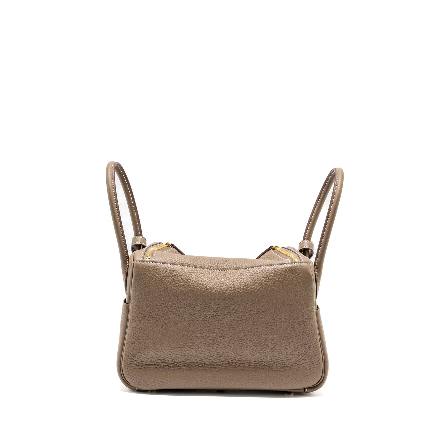 Hermes Lindy 26 Clemence etoupe GHW Stamp B