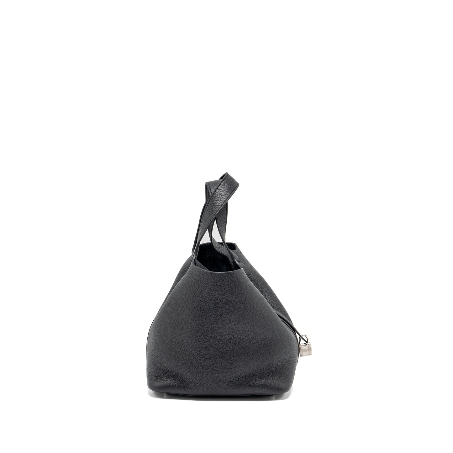 Hermes Picotin 22 Lock Bag Clemence Black SHW Stamp B