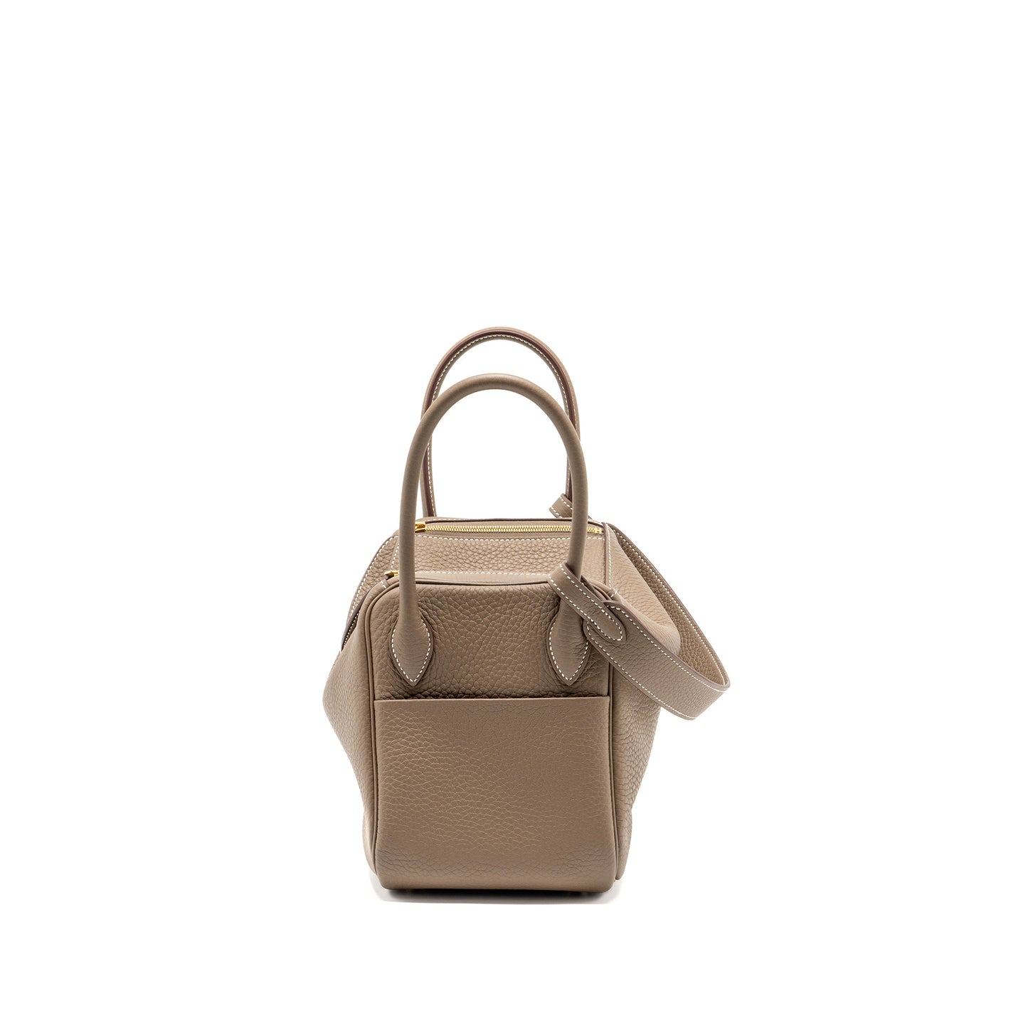 Hermes Lindy 26 Clemence etoupe GHW Stamp B