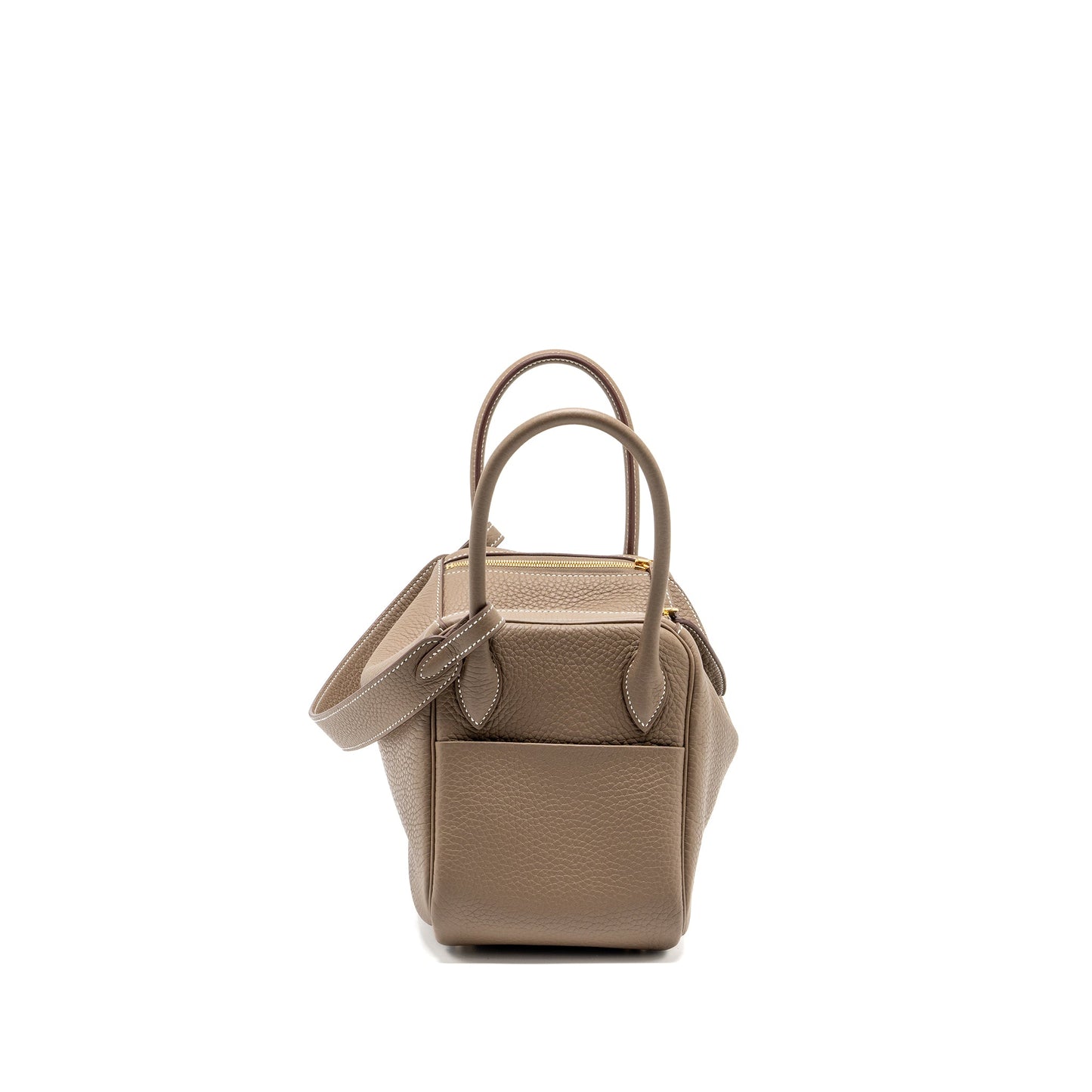 Hermes Lindy 26 Clemence etoupe GHW Stamp B