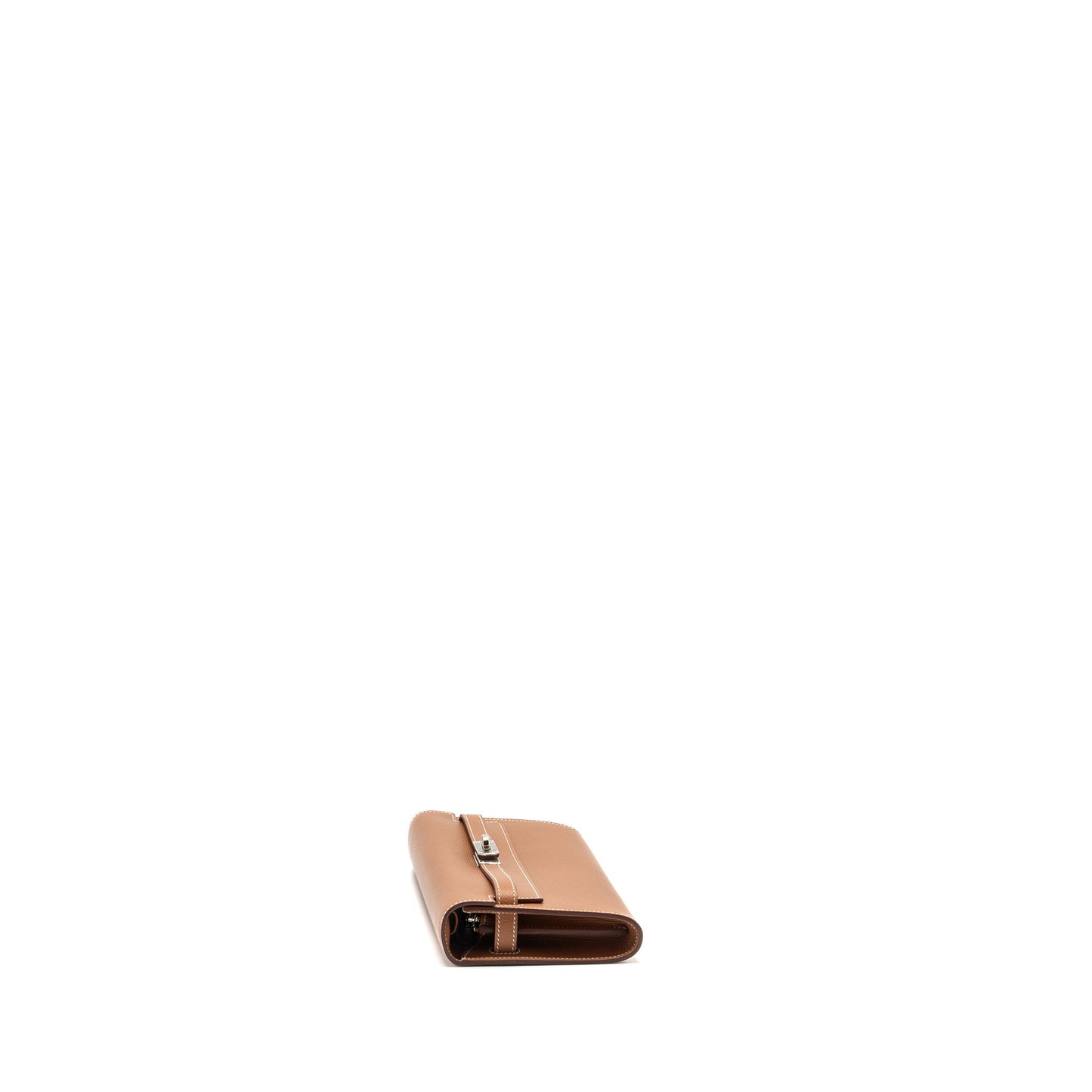 Hermes Kelly To Go Evercolor Gold SHW Stamp W