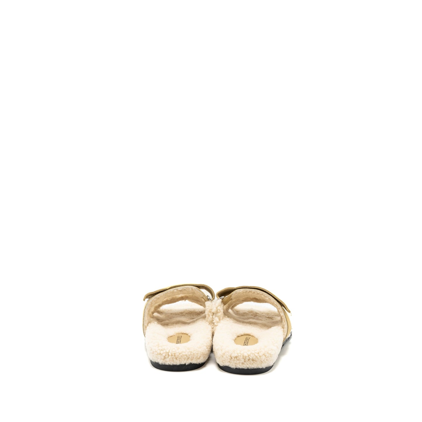 Hermes size 36 chypre sandals chevre velours beige albatre