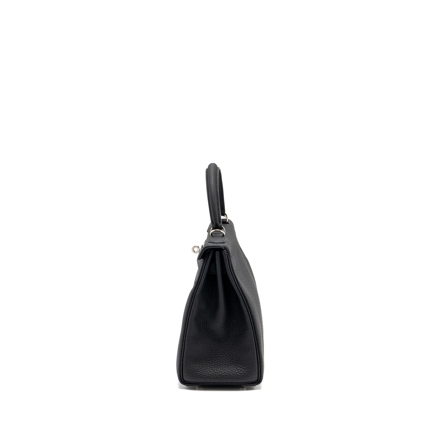 Hermes Kelly 28 Togo black SHW stamp U