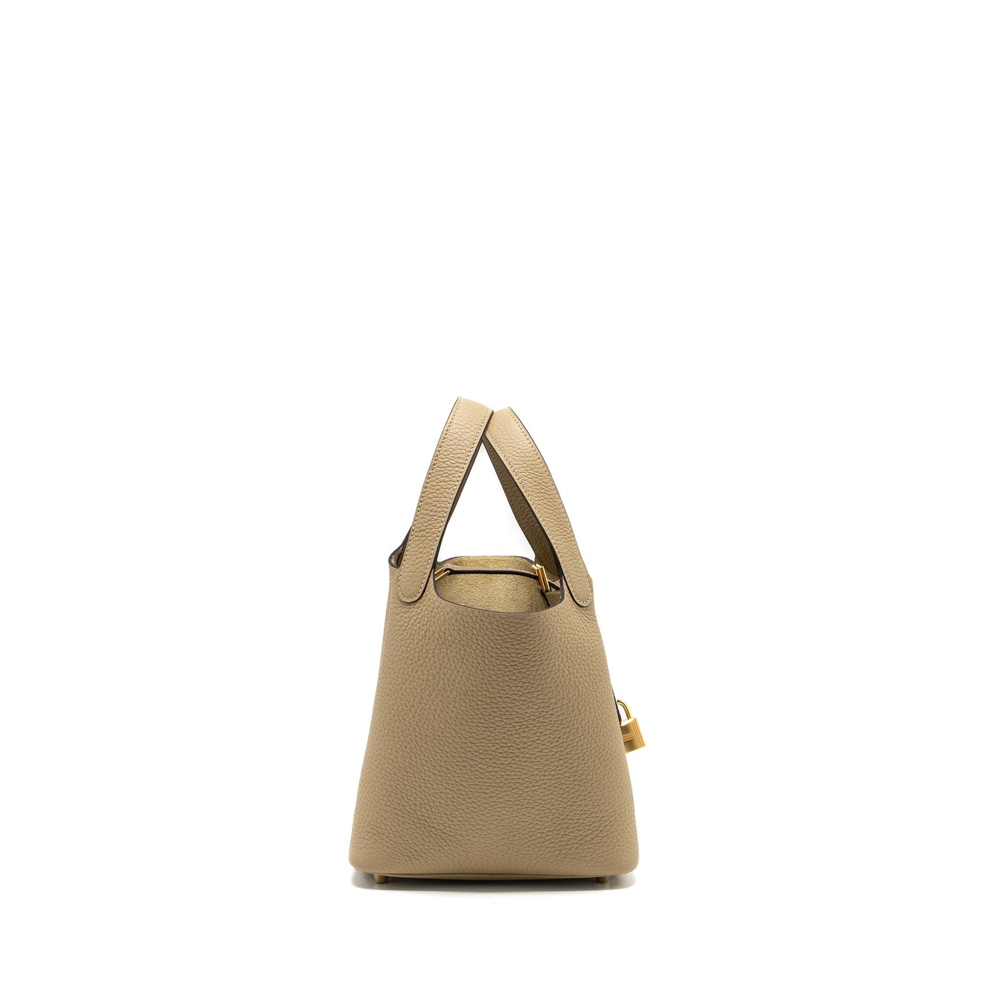 Hermes picotin 18 lock bag clemence trench GHW stamp B