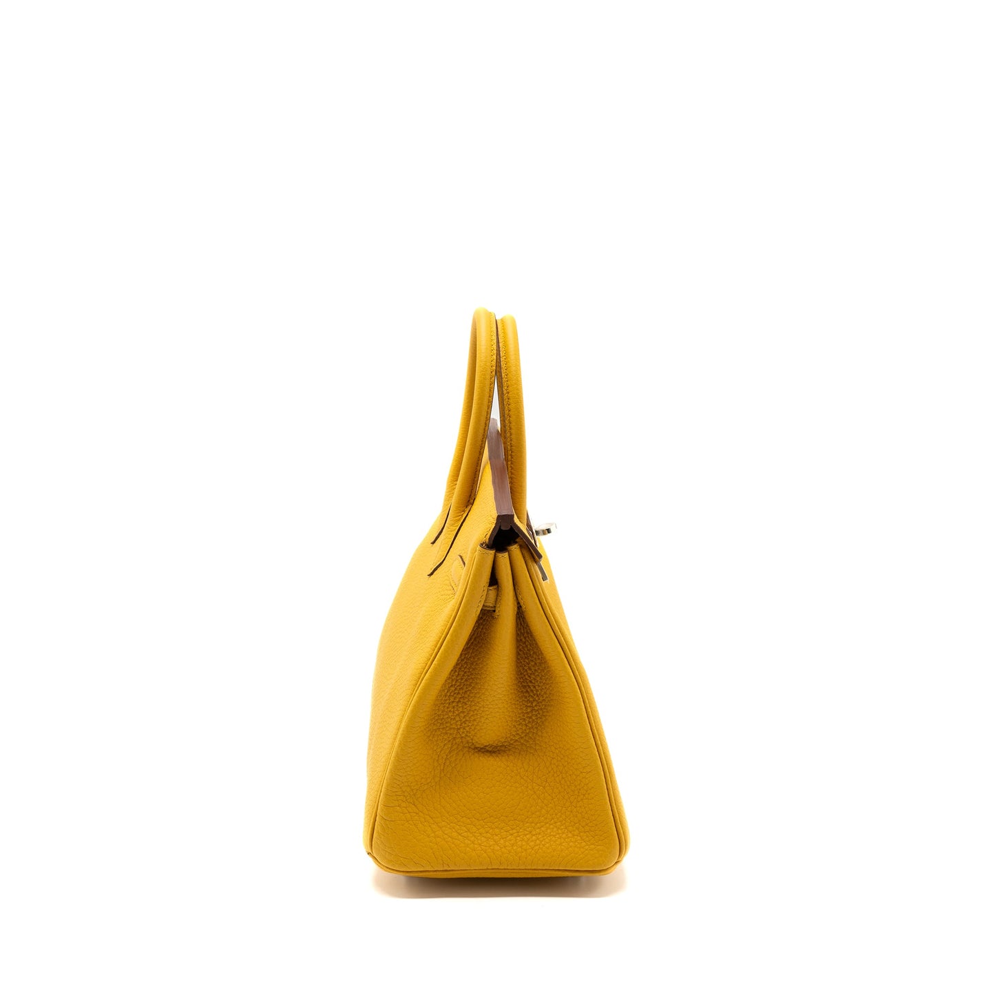 Hermes Birkin 25 Togo Jaune Ambre SHW Stamp Y