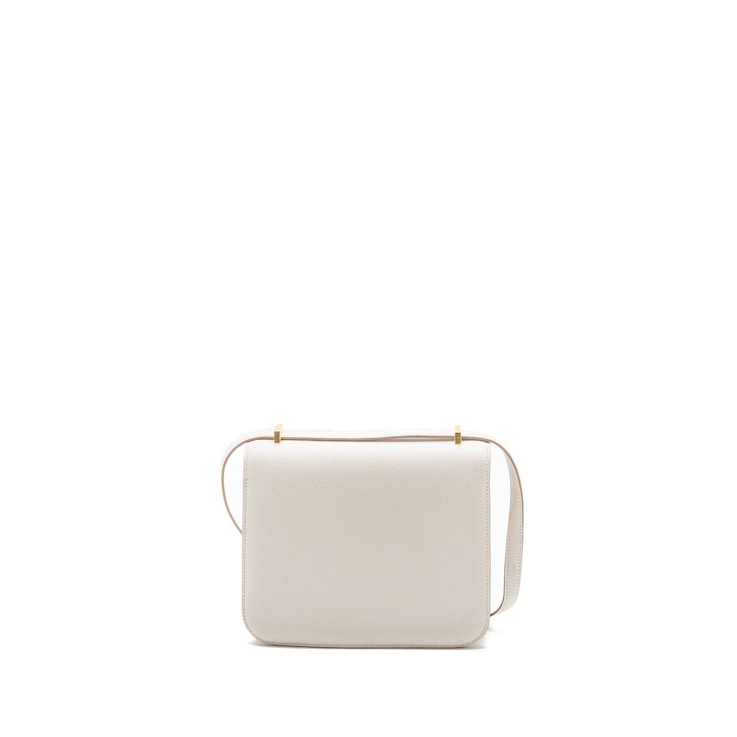 Hermes Mini Constance Epsom Gris Pale GHW Stamp B