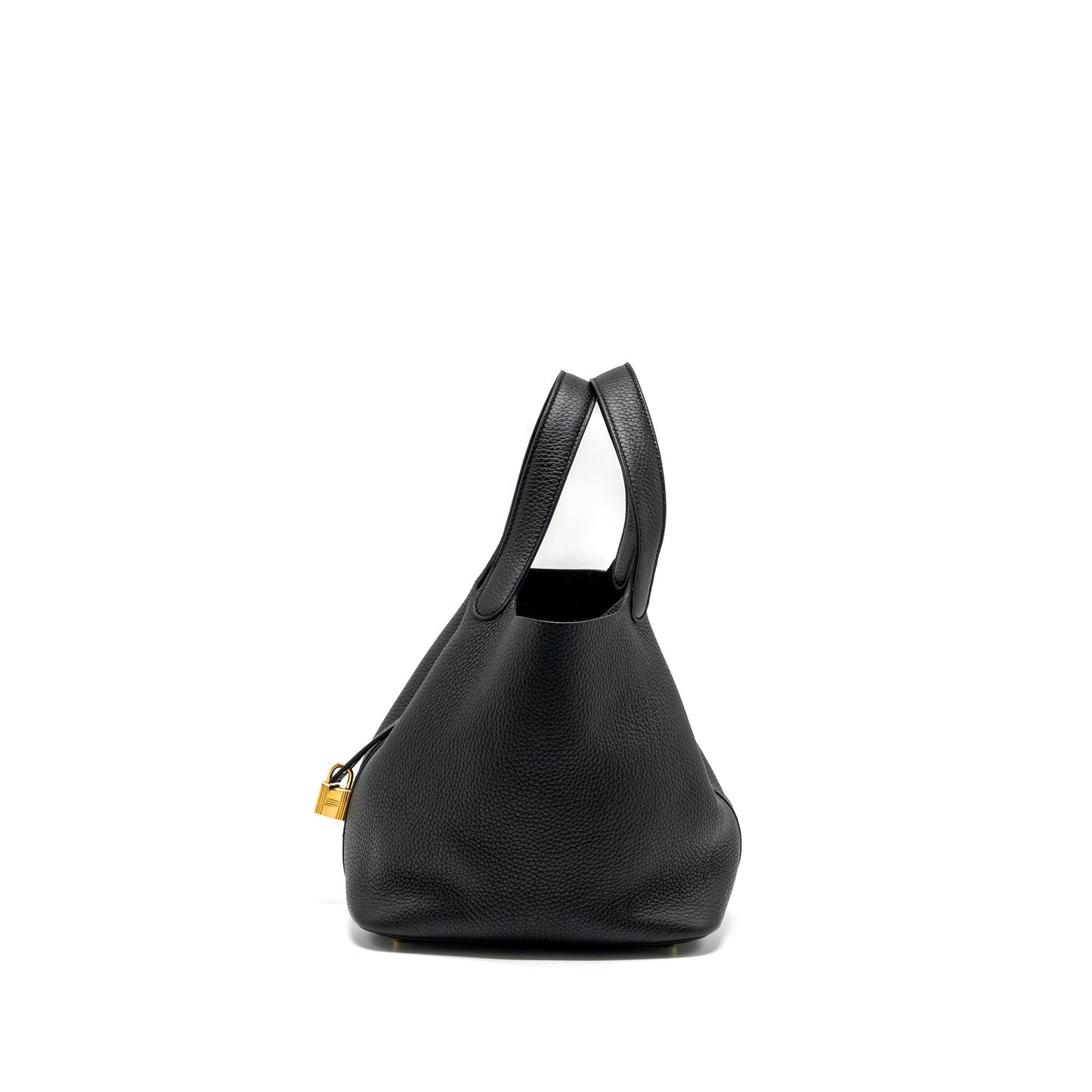 Hermes Picotin 22 Lock Bag clemence black GHW stamp U