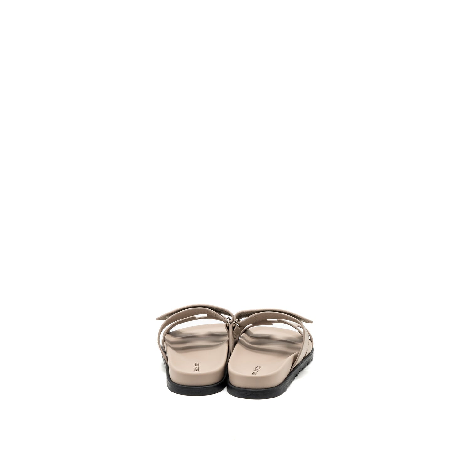 Hermes size 37 chypre sandal beige mastic