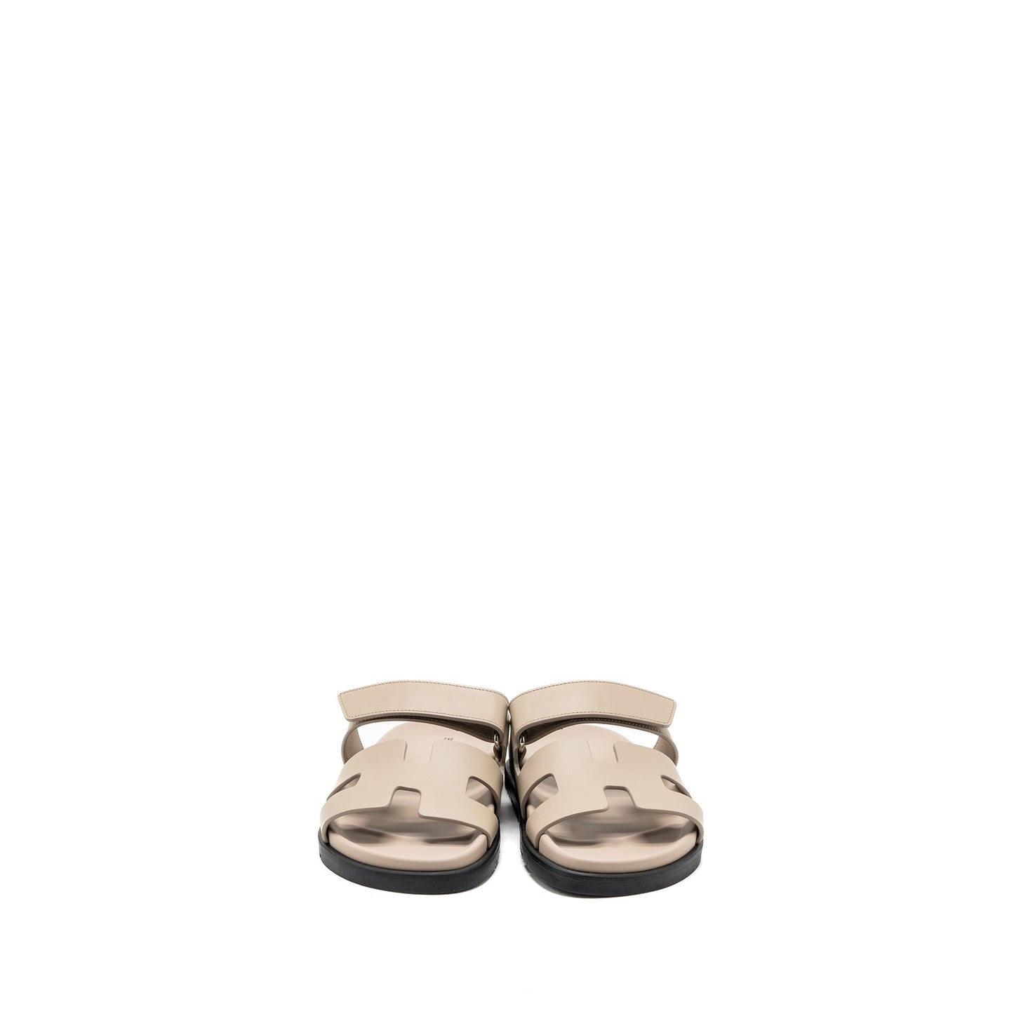 Hermes size 37 chypre sandal beige mastic