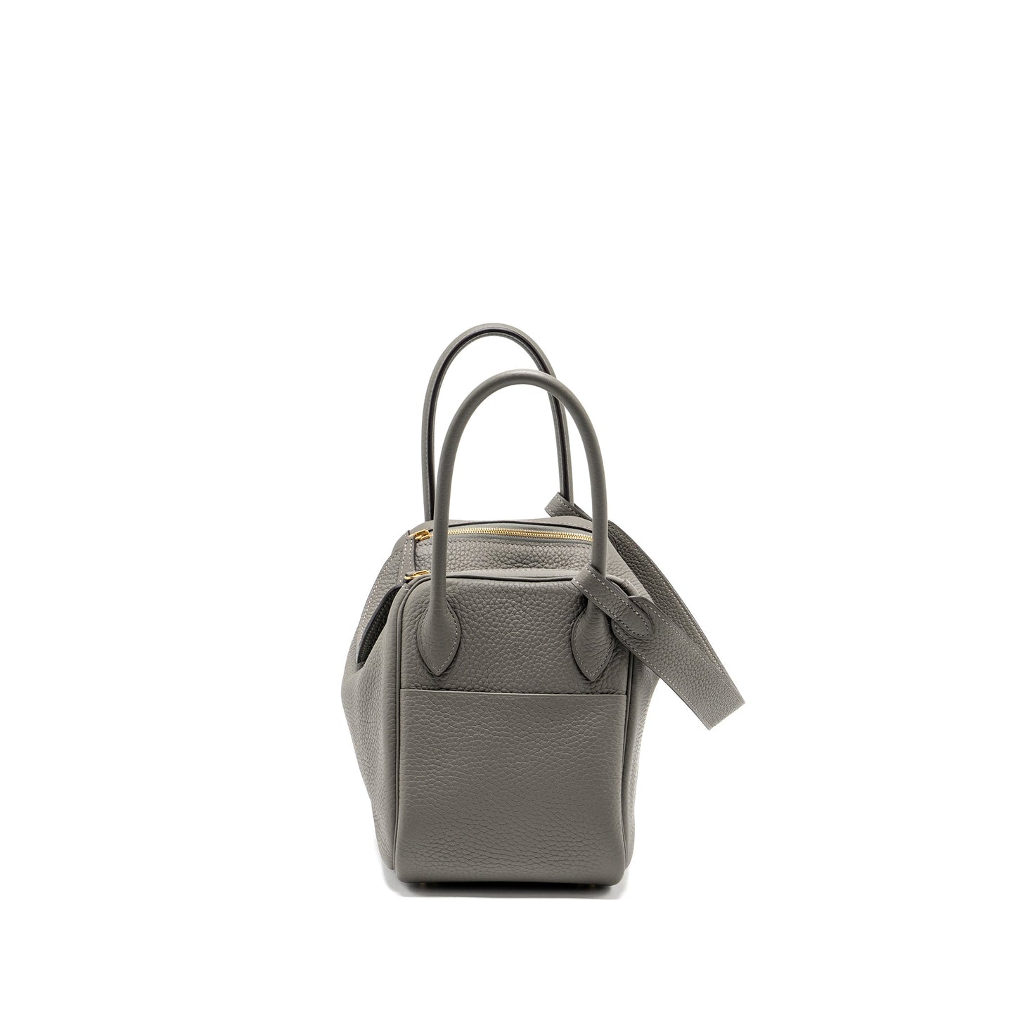 Hermes Lindy 26 Clemence 0L Gris Meyer GHW Stamp U