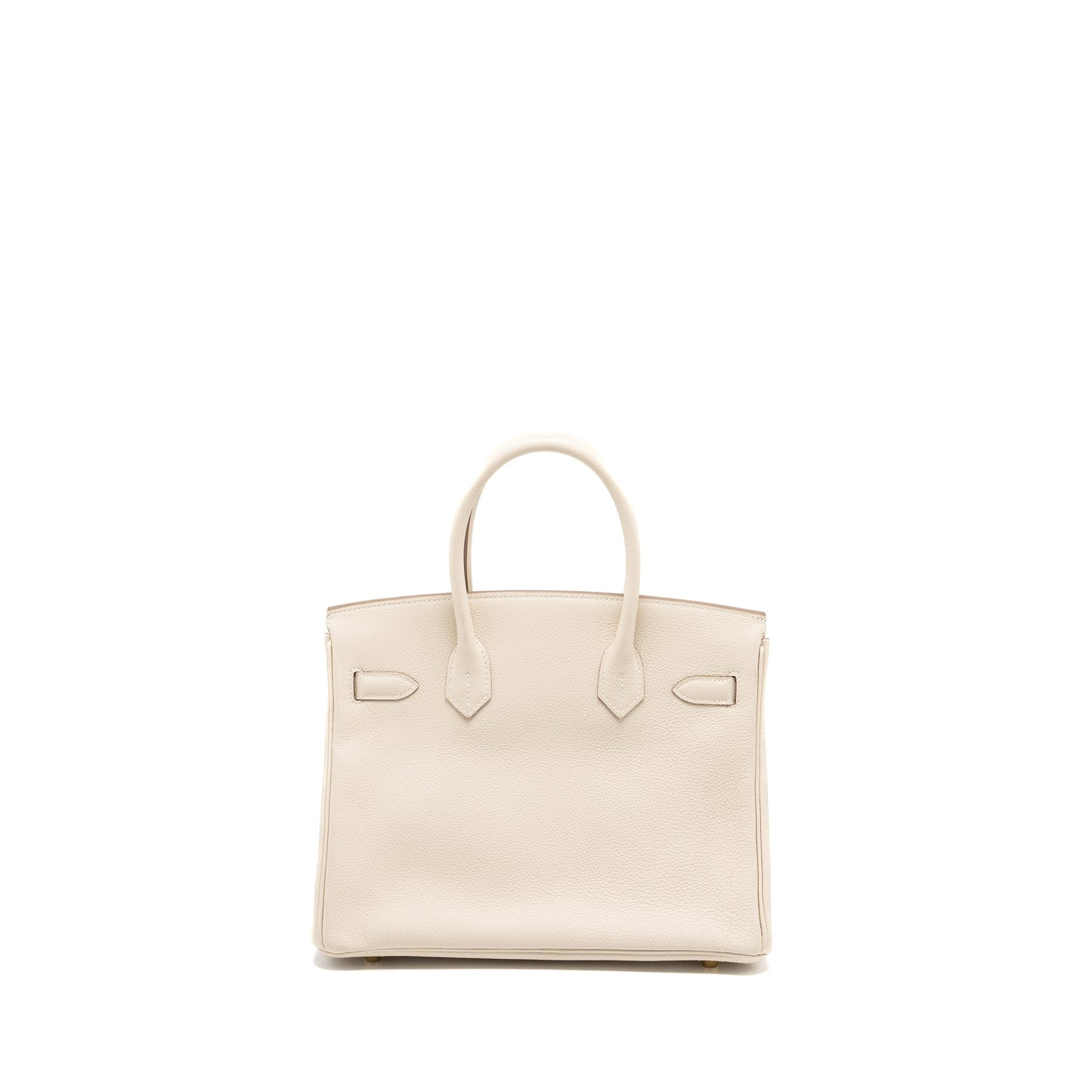 Hermes Birkin 30 Togo Craie GHW Stamp X