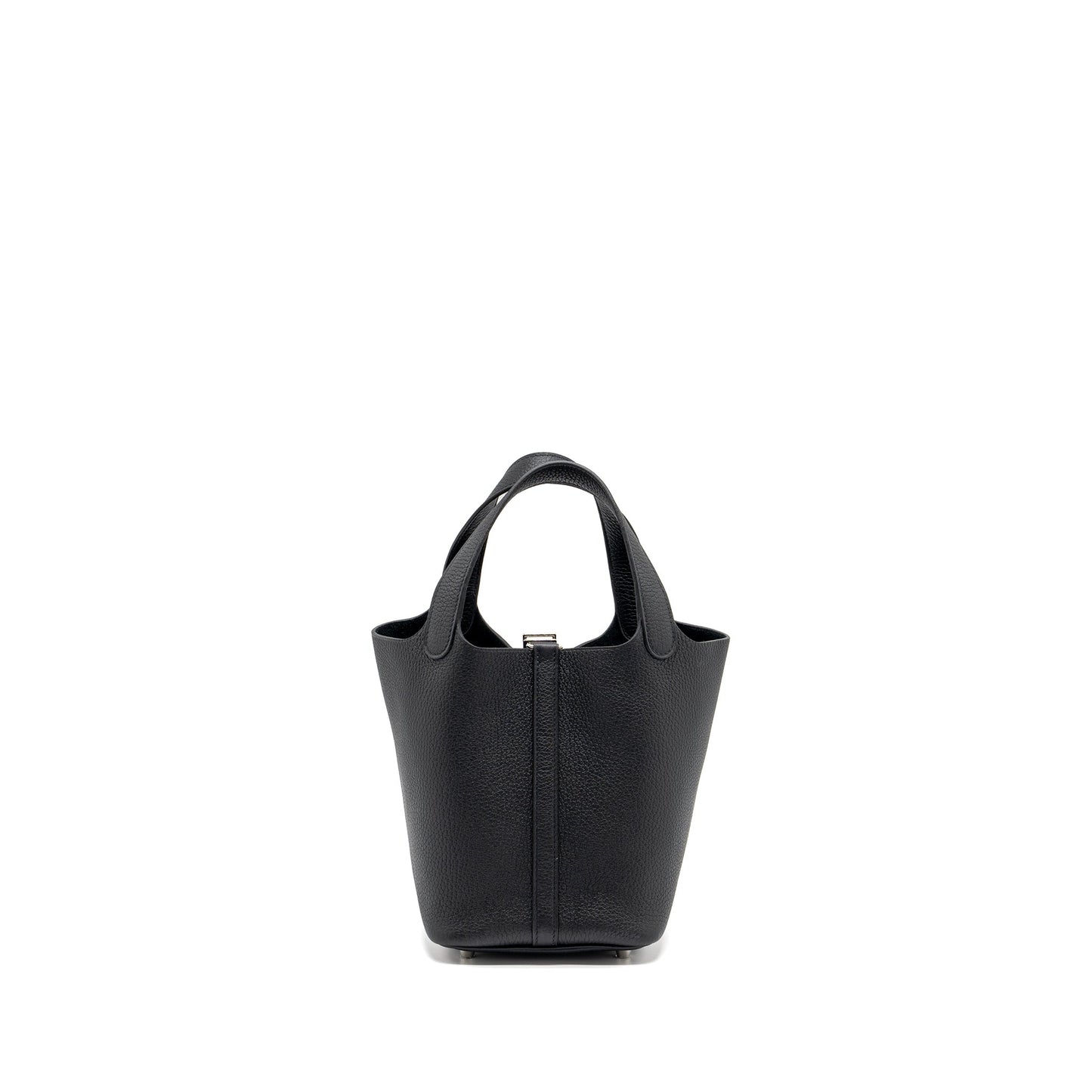 Hermes Picotin 18 Lock Bag Clemence Black SHW STamp Y