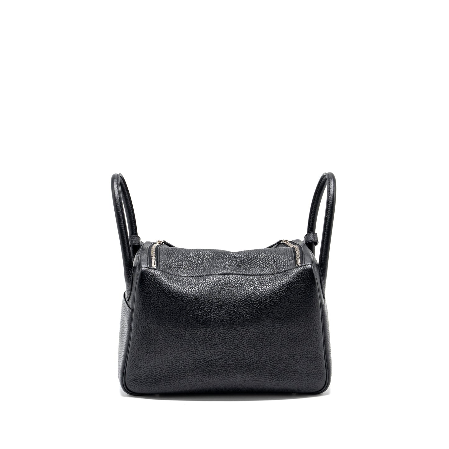 Hermes Lindy 30 Clemence Black SHW Stamp C