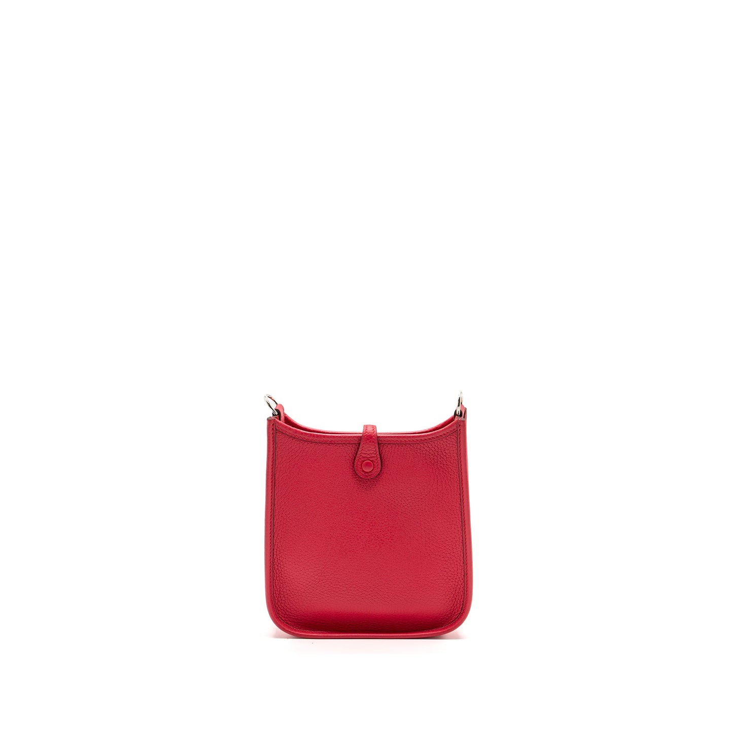 Hermes mini evelyne clemence rose extreme SHW stamp D