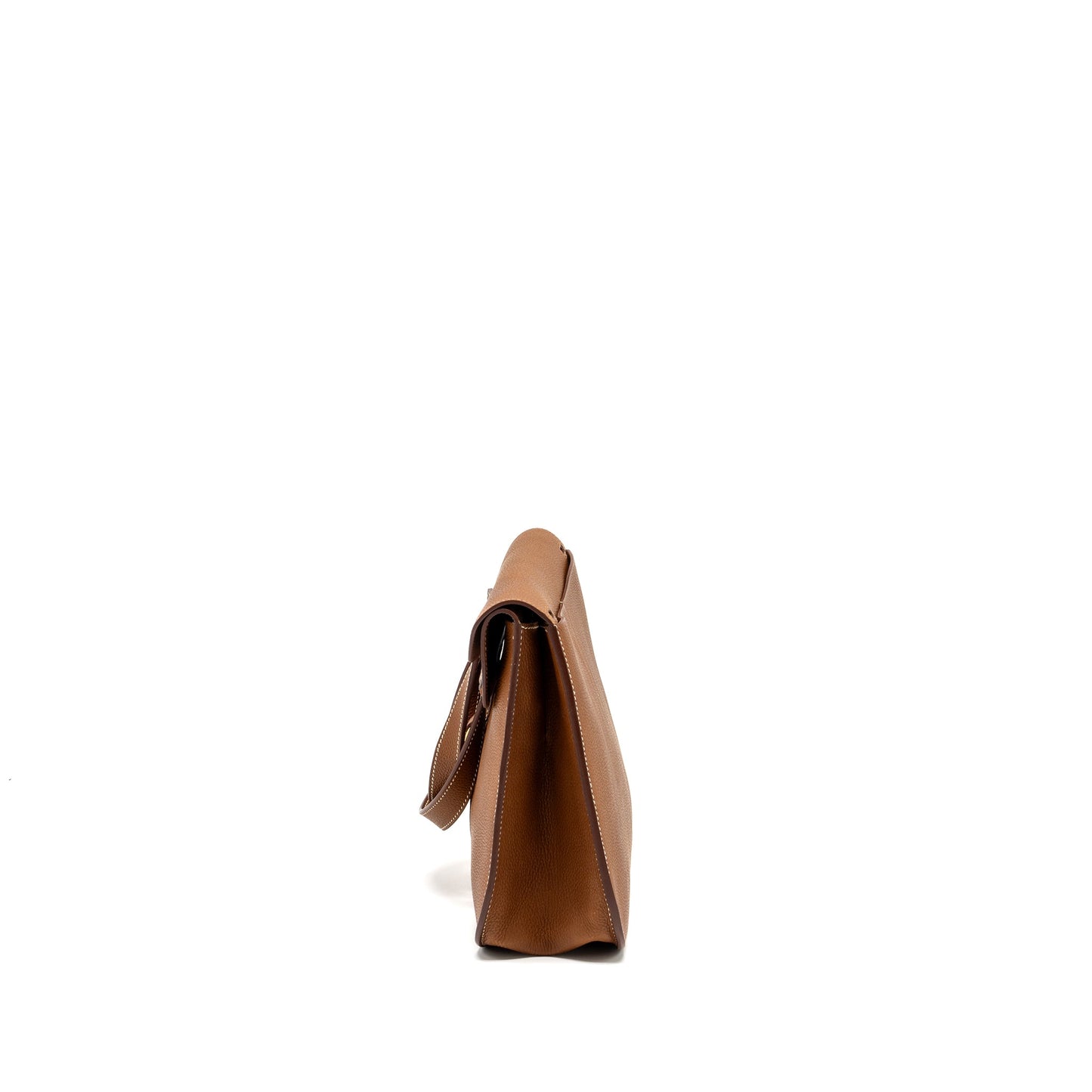 Hermes Halzan 31 Barenia Faubourg Fauve GHW Stamp Z