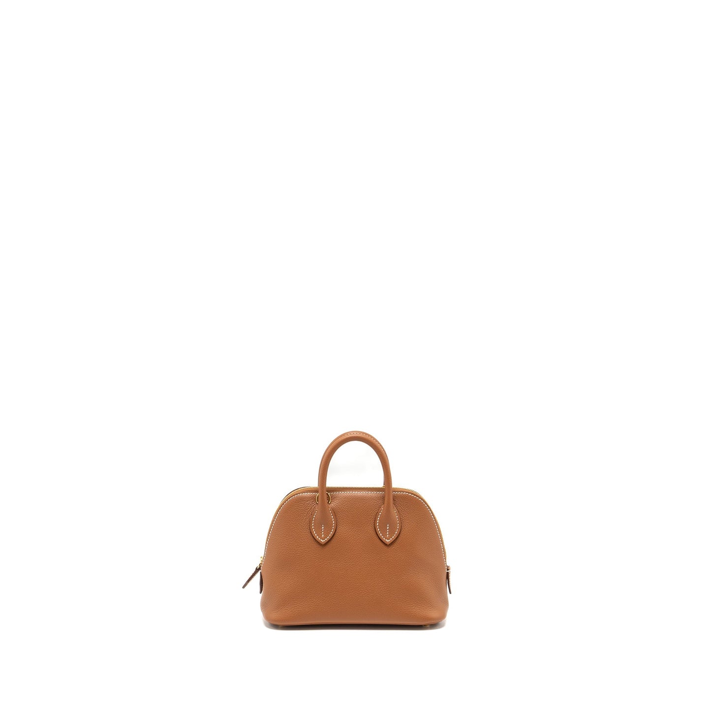 Hermes Mini Bolide Evercolor Gold GHW stamp B
