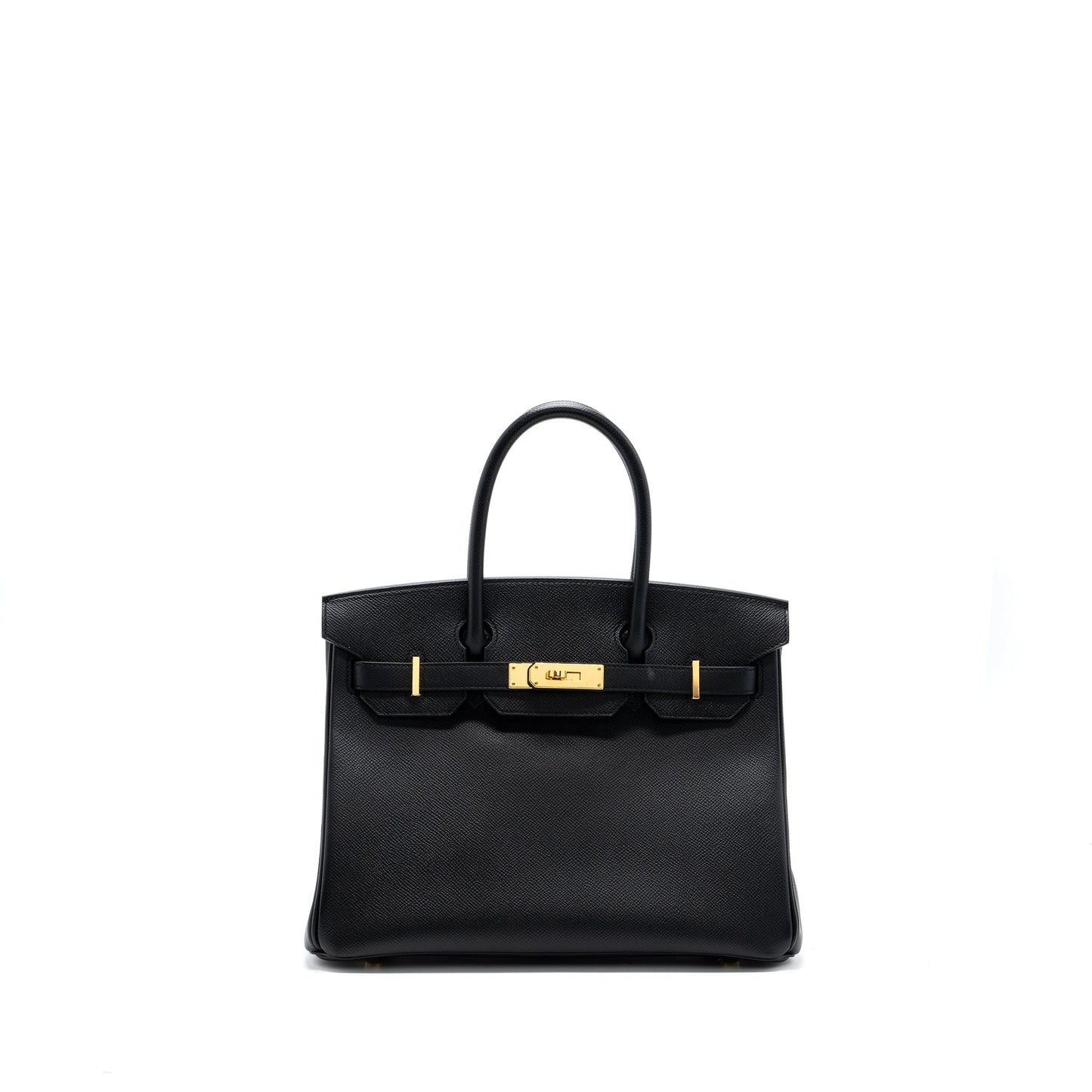 Hermes birkin 30 epsom black GHW stamp A