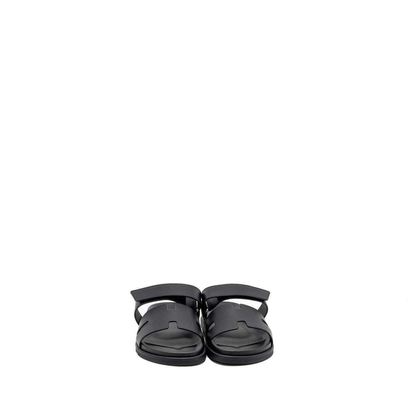 Hermes Size 41 men’s Chypre sandal calfskin black