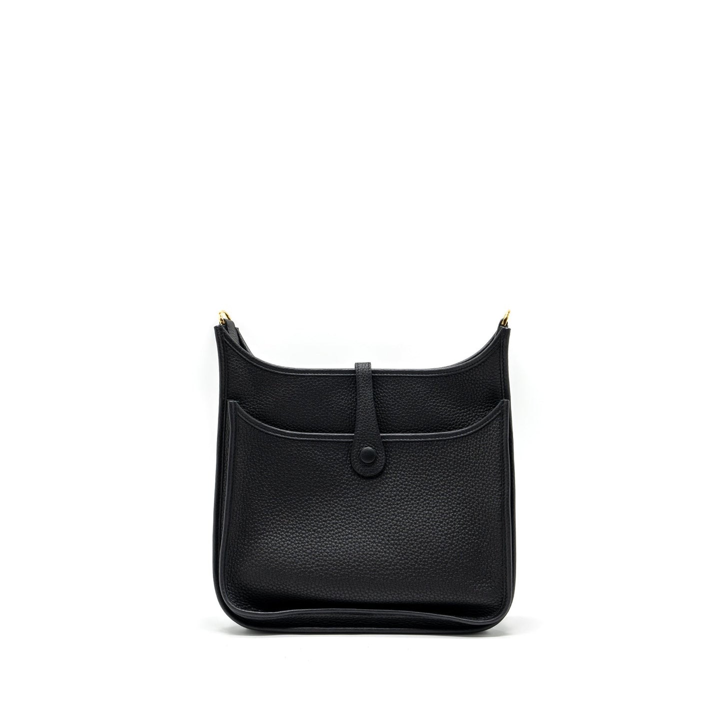 Hermes Evelyne 29 Clemence Black GHW Stamp Z