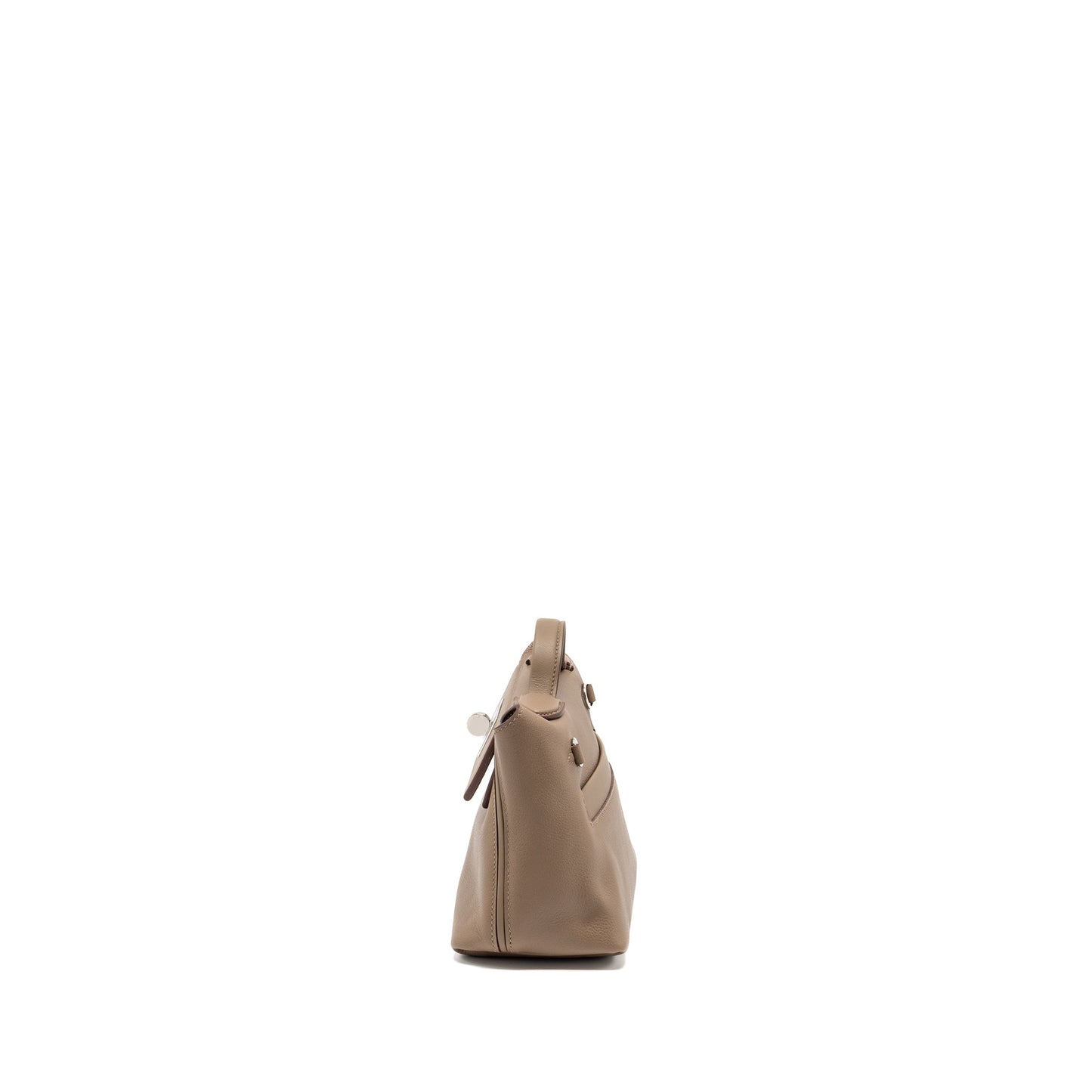 Hermes mini 24/24 2424-21 bag evercolor Etoupe SHW stamp B