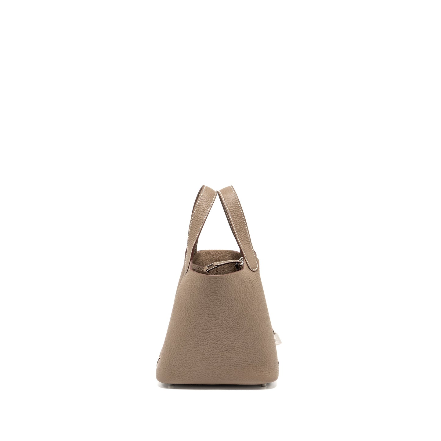 Hermes Picotin 18 Clemence Etoupe SHW Stamp B