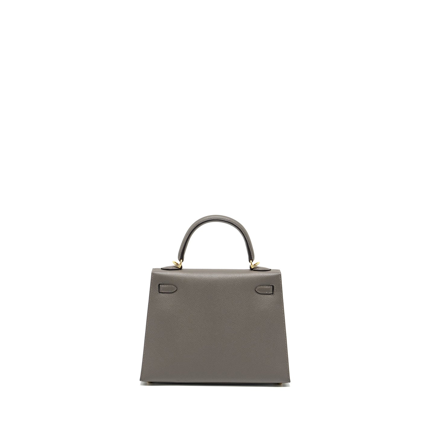 Hermes kelly 25 sellier Epsom gris Meyer GHW stamp U