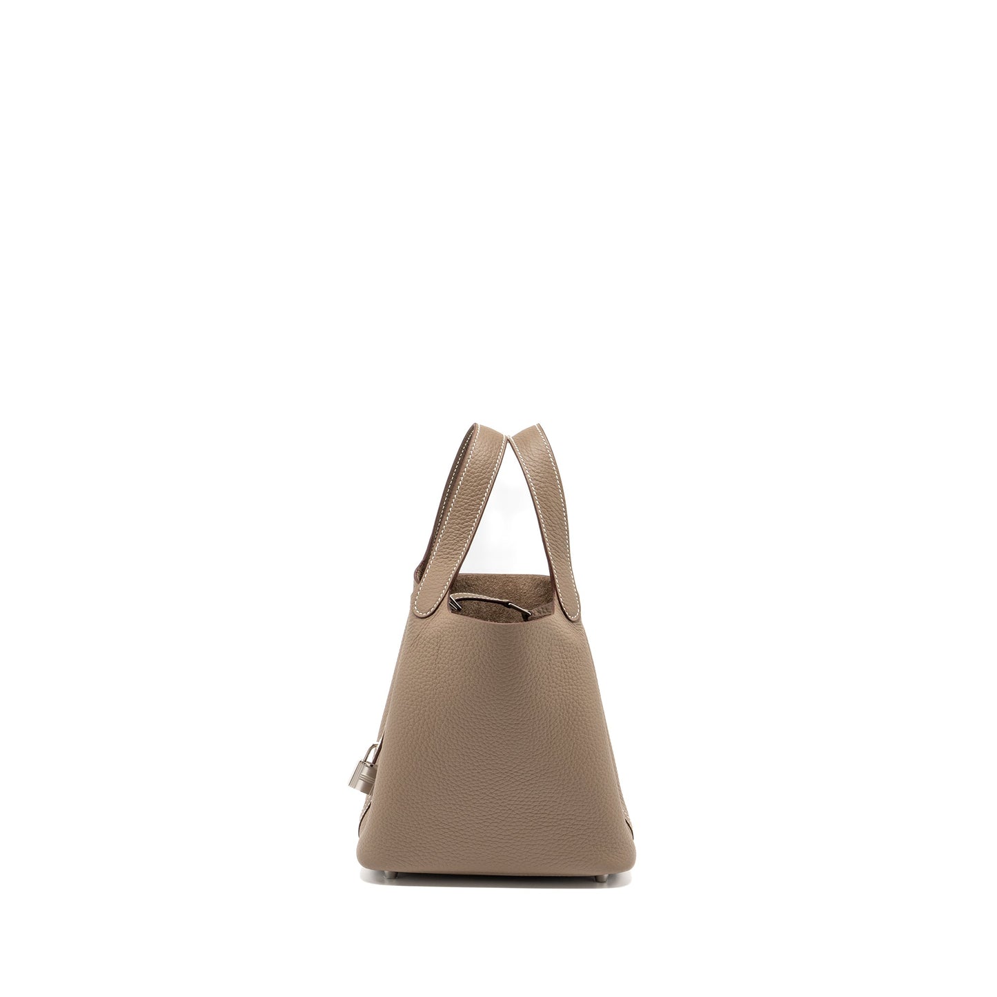 Hermes Picotin 18 Clemence Etoupe SHW Stamp B