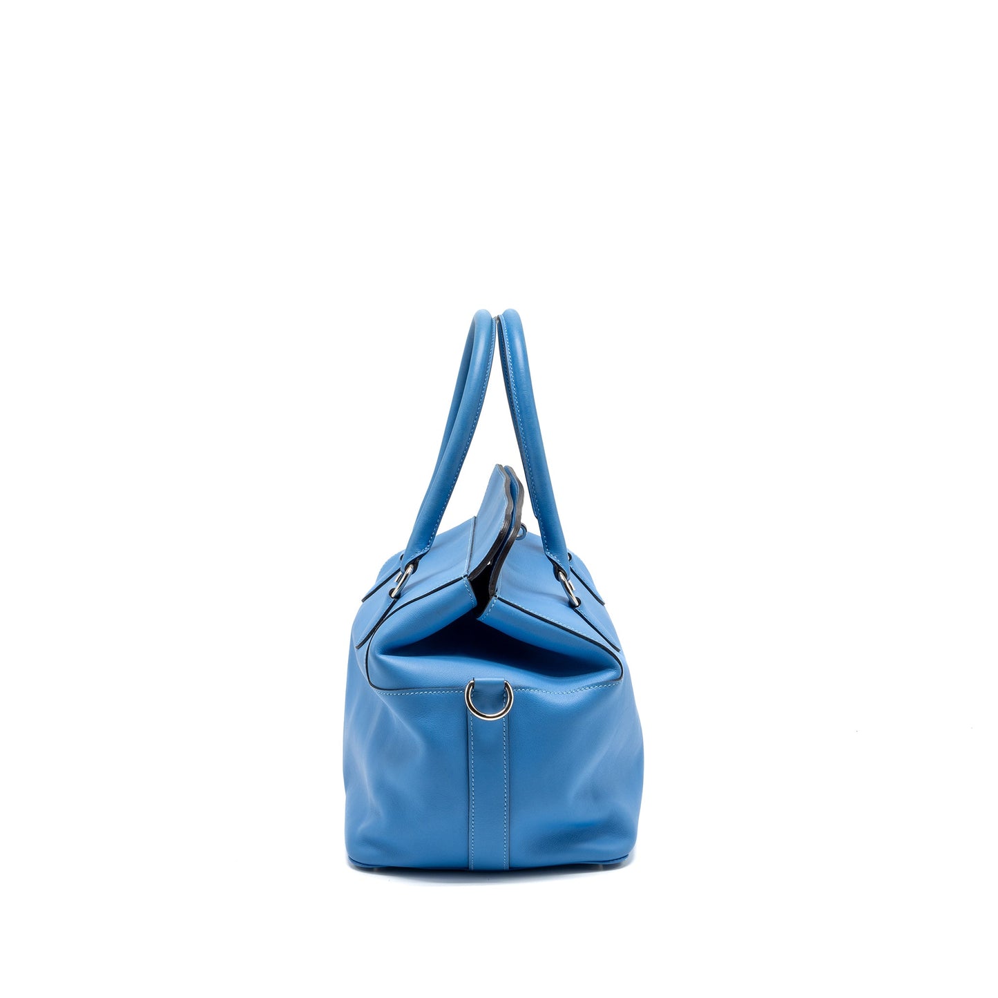 Hermes toolbox 26 swift blue paradise SHW stamp square R