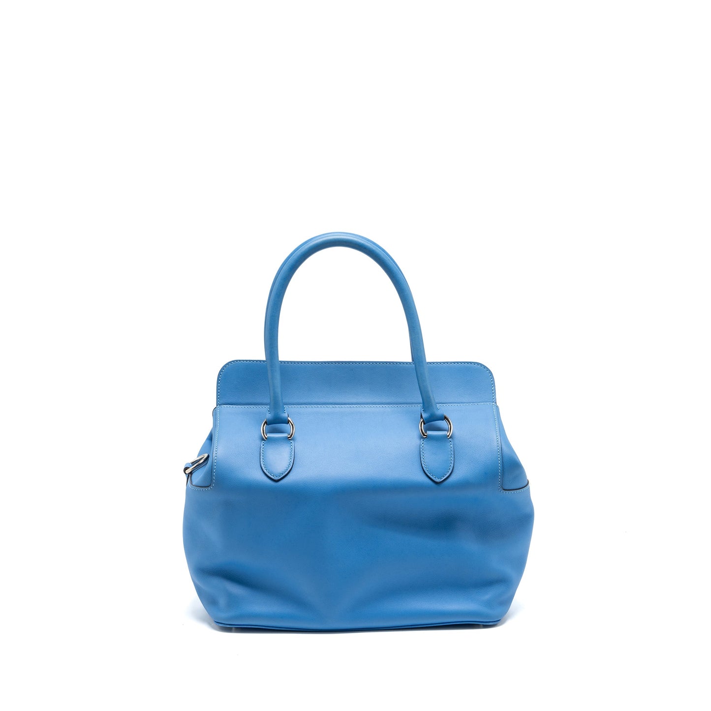 Hermes toolbox 26 swift blue paradise SHW stamp square R