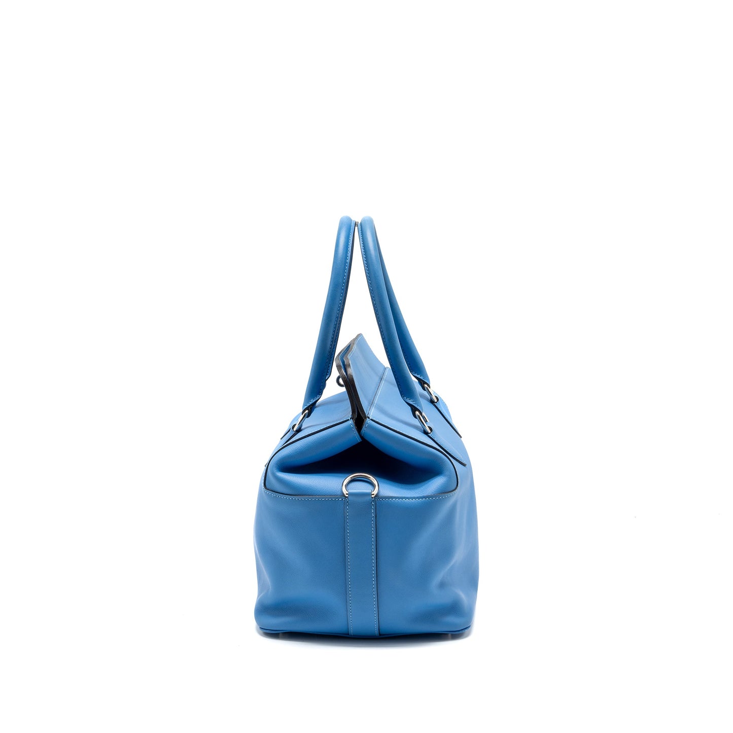 Hermes toolbox 26 swift blue paradise SHW stamp square R