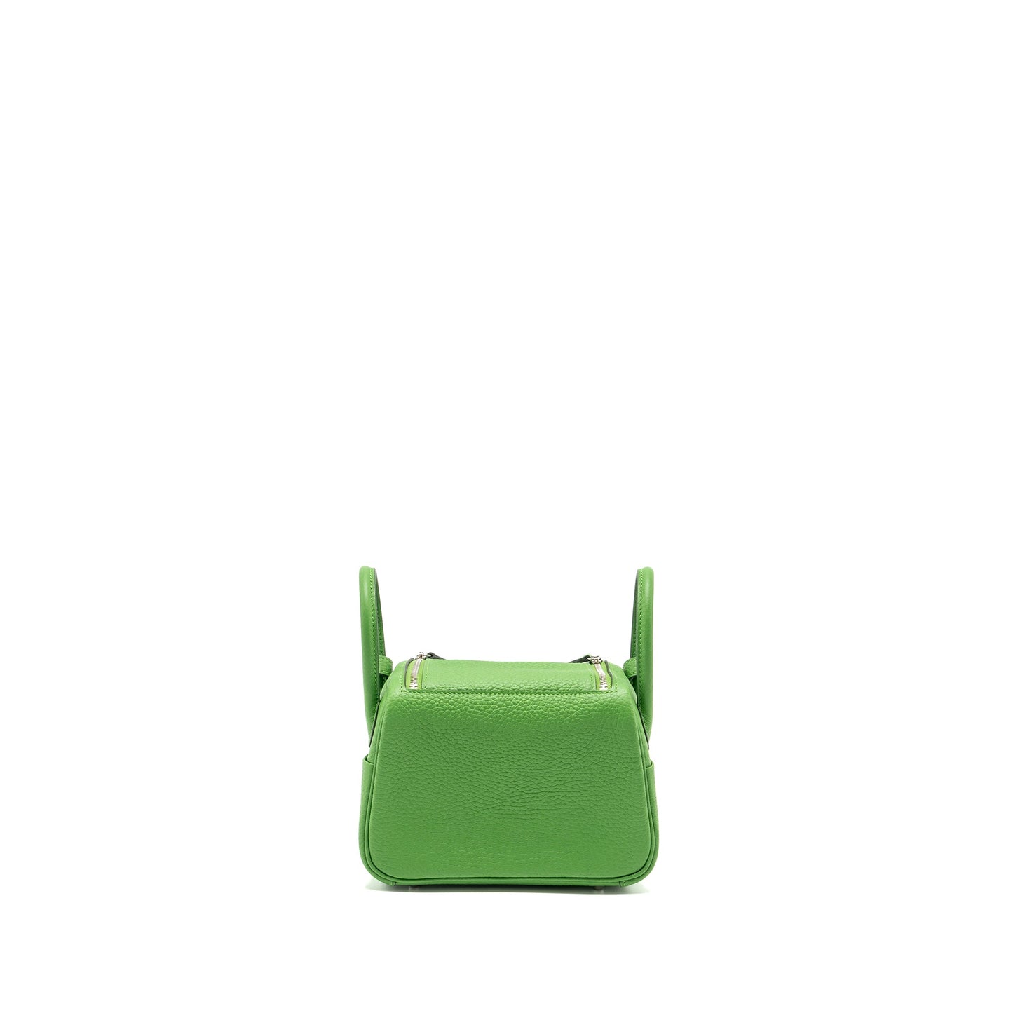 Hermes Mini Lindy Clemence Vert Yucca SHW stamp B