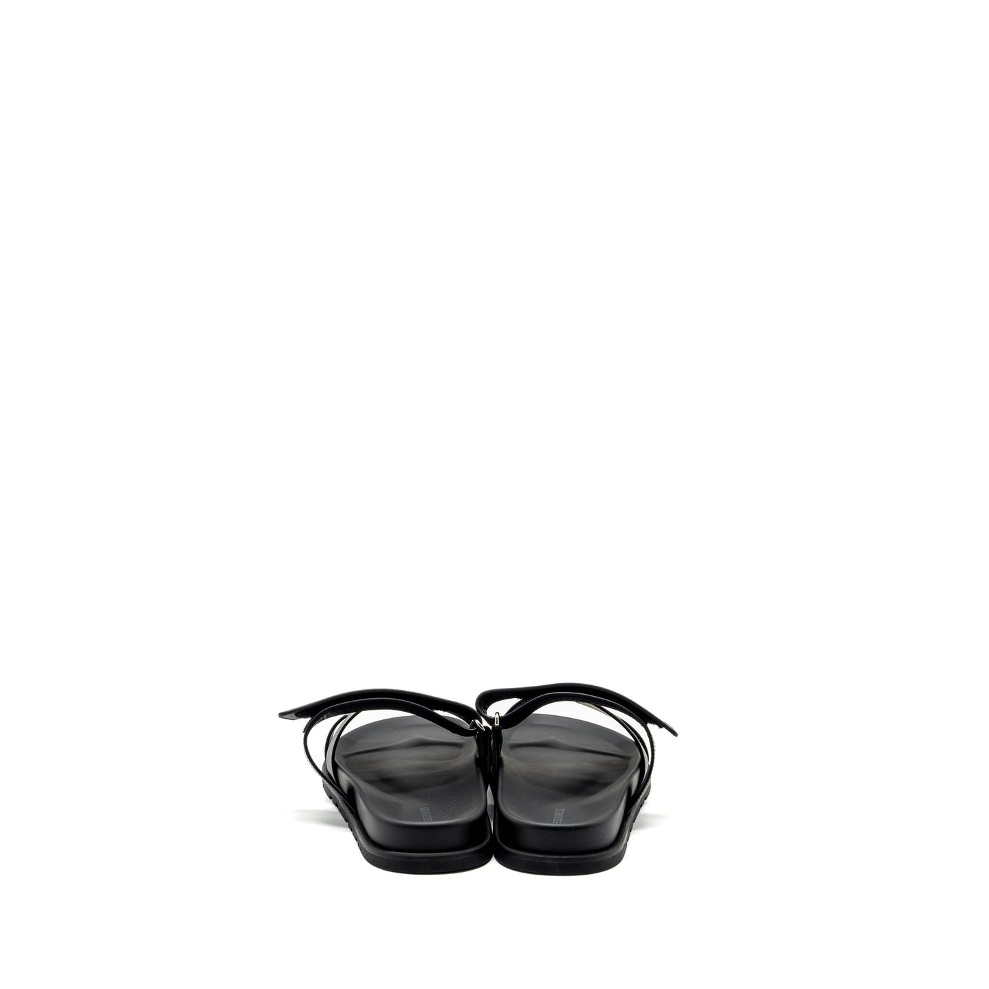 Hermes size 42 CHYPRE sandals black