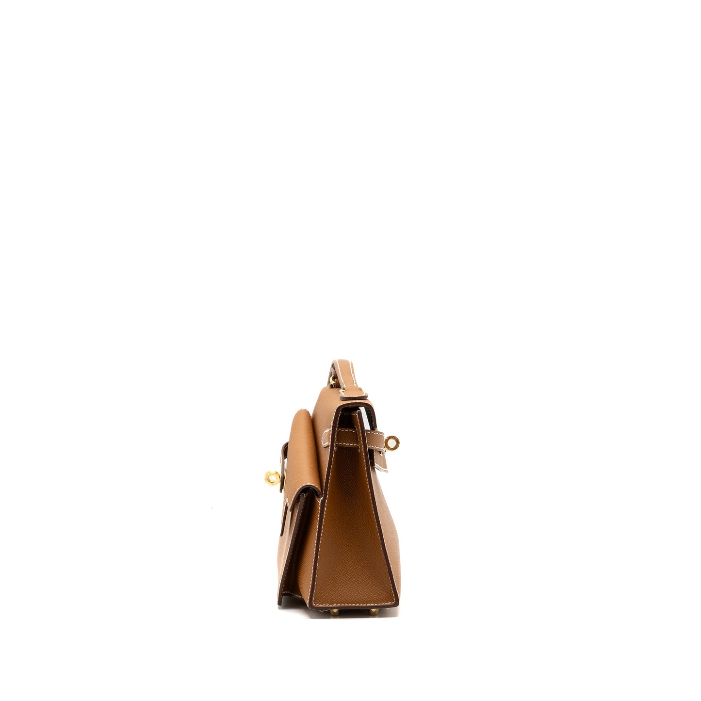 Hermes kelly sellier en desordre 20 epsom gold GHW stamp U