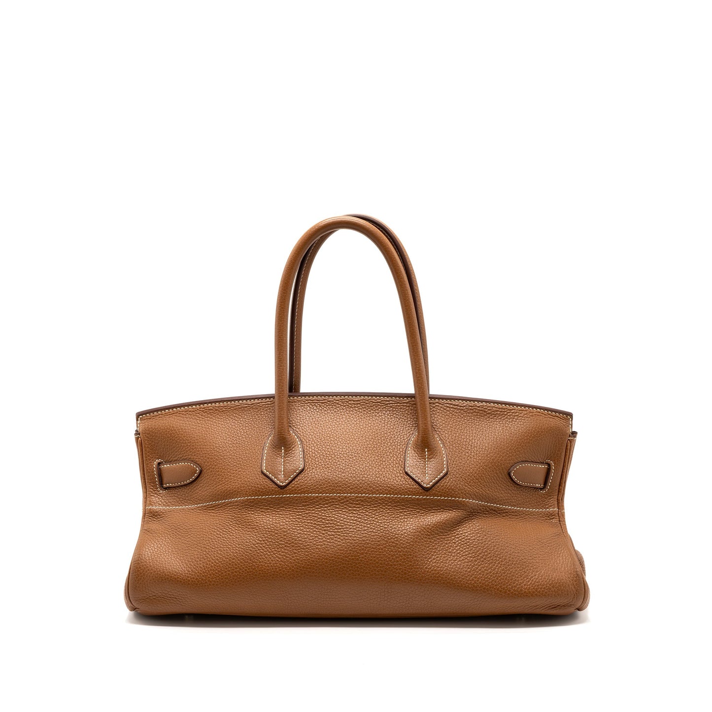 hermes shoulder birkin clemence gold SHW stamp square I