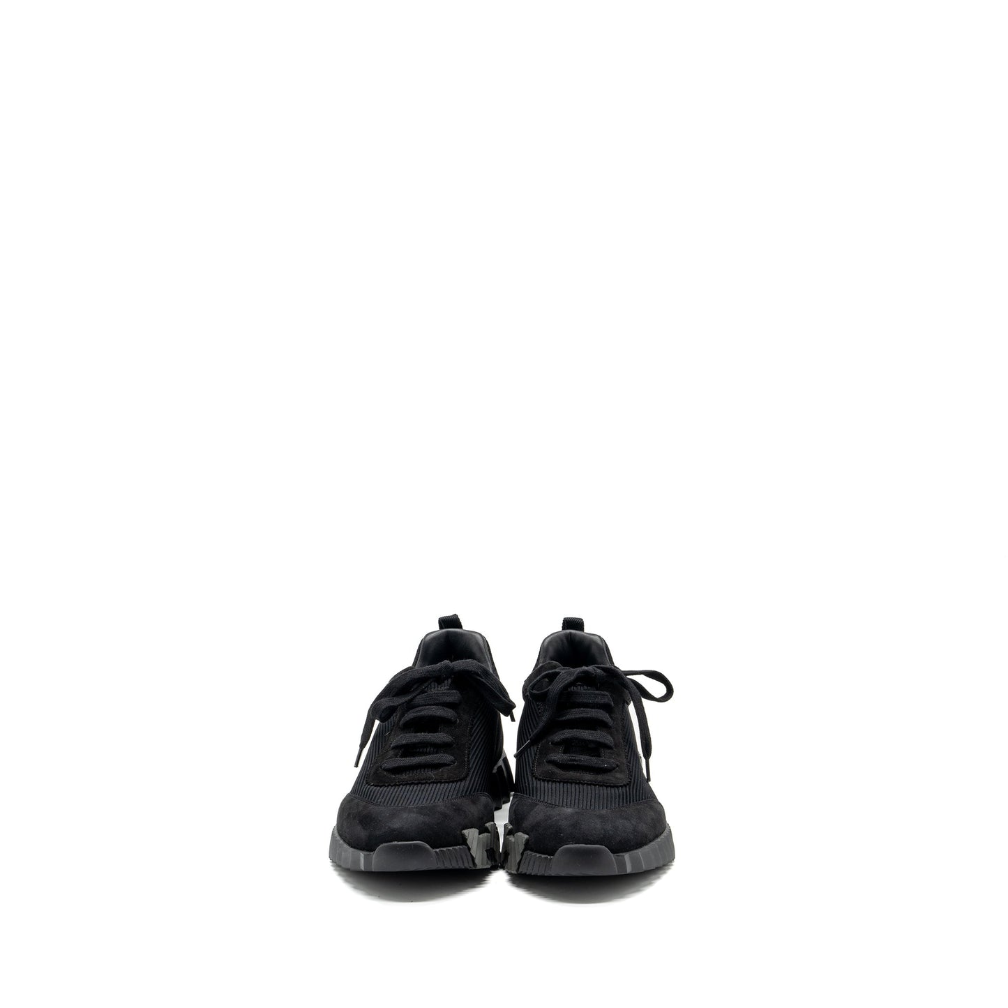 Hermes Size 44 Homme Bouncing Sneaker Mesh/Velours Black