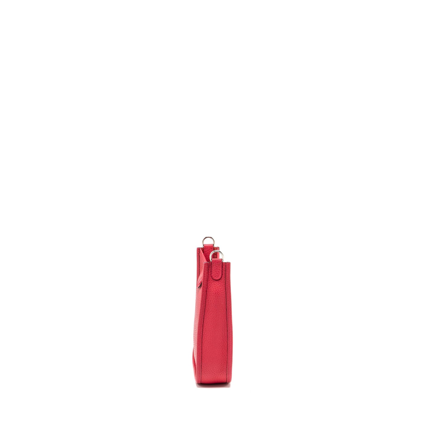 Hermes Mini Evelyne clemence rose extreme SHW stamp D