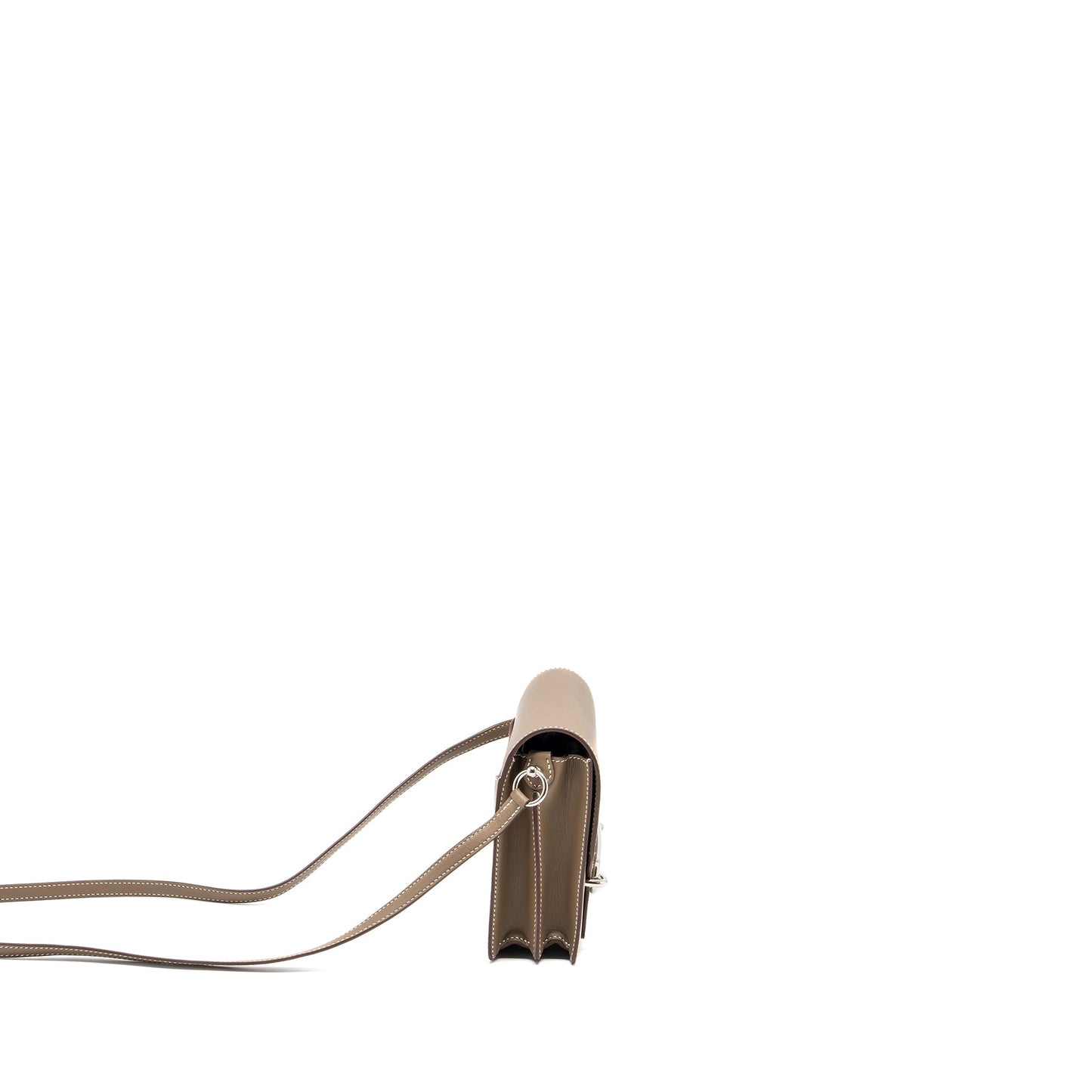 Hermes Mini Roulis Swift Etoupe SHW Stamp Y